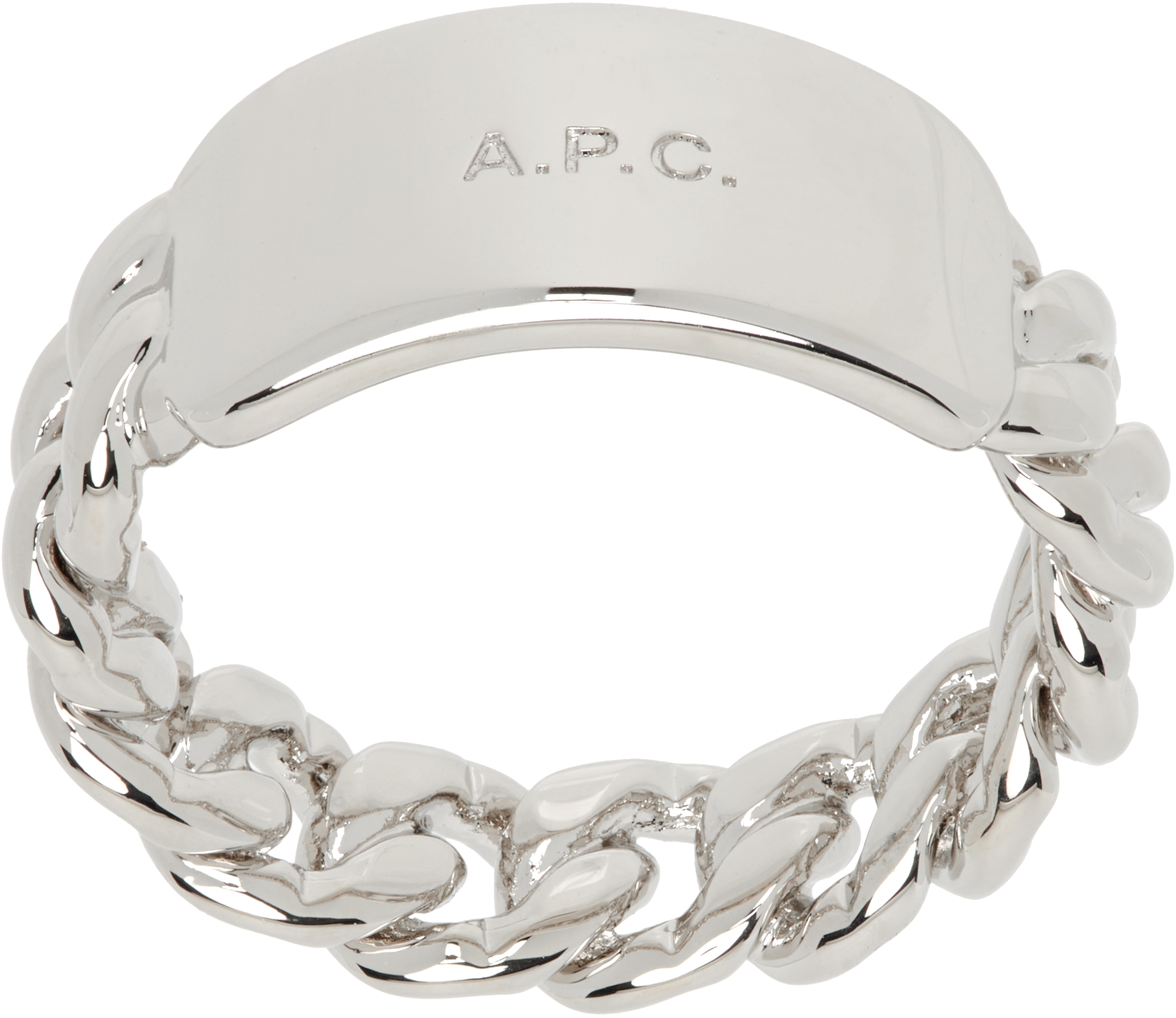 A. P.C. Silver Darwin Ring