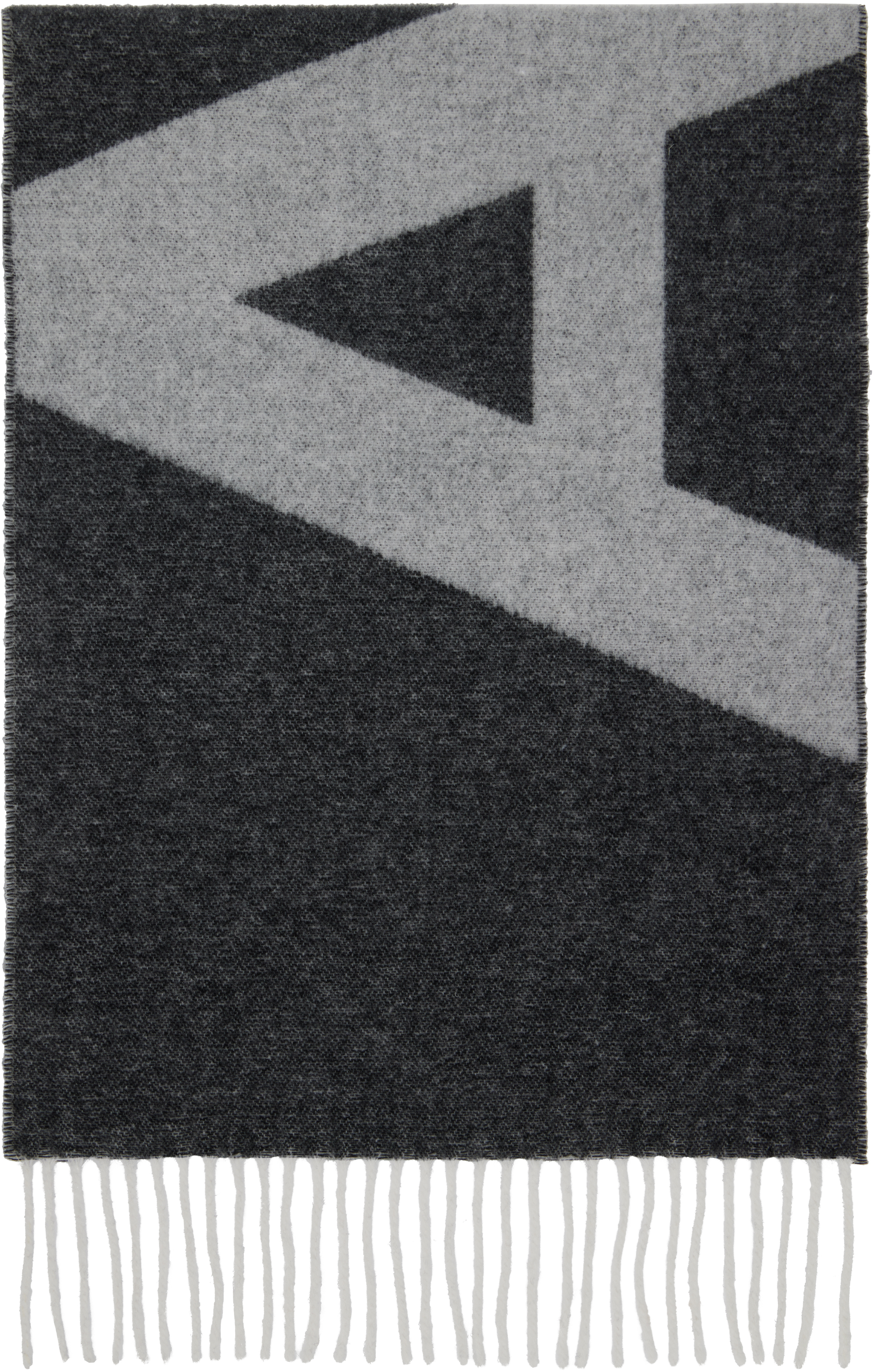 Gray Malo Scarf by A.P.C. on Sale