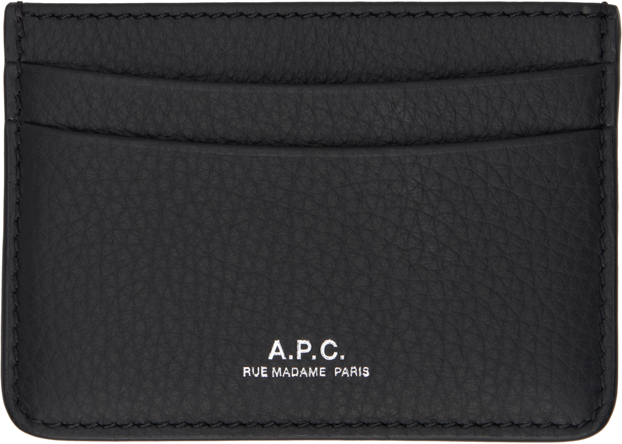 A. P.C. Black André Card Holder