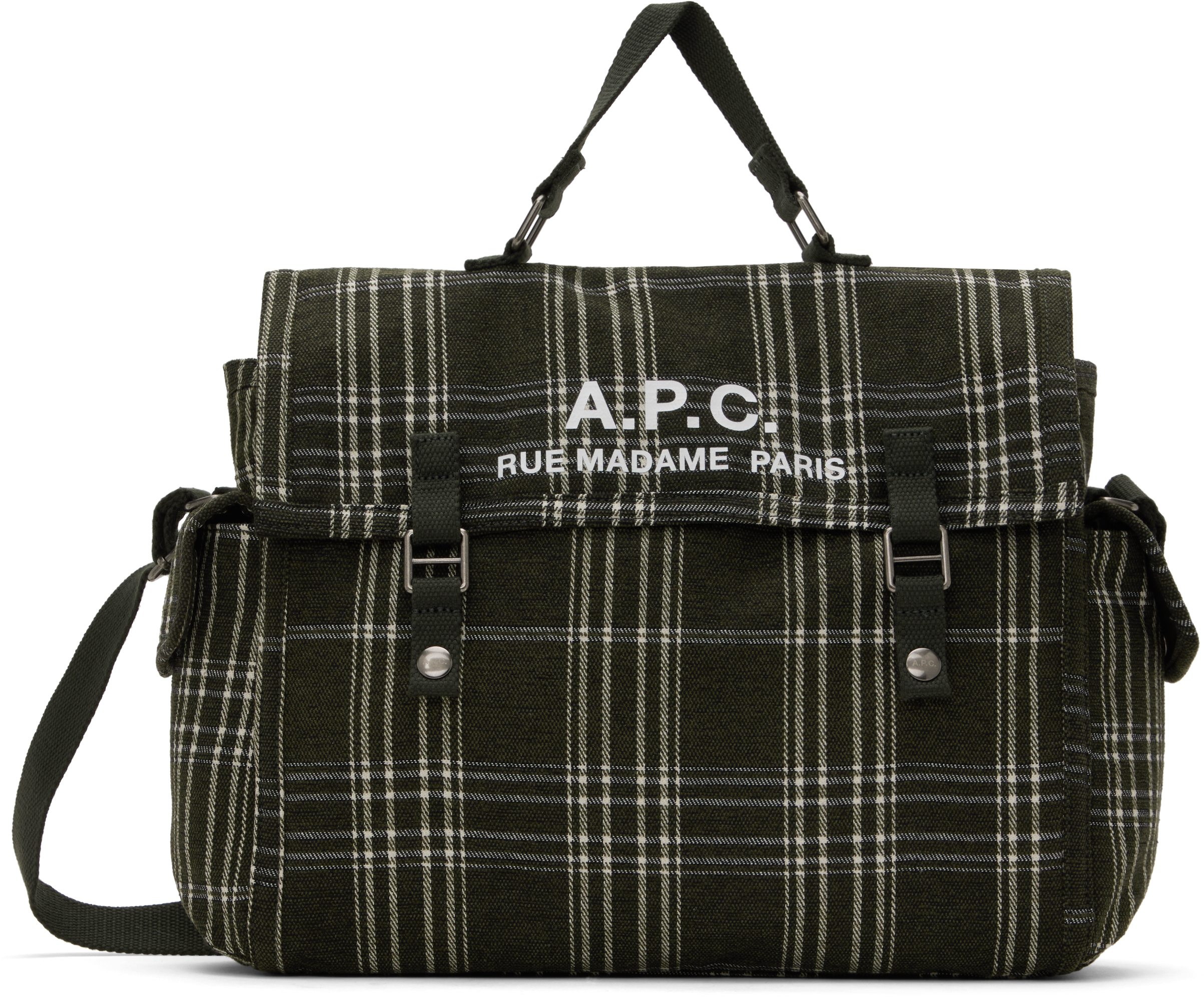 A. P.C. Khaki Récupération Bag