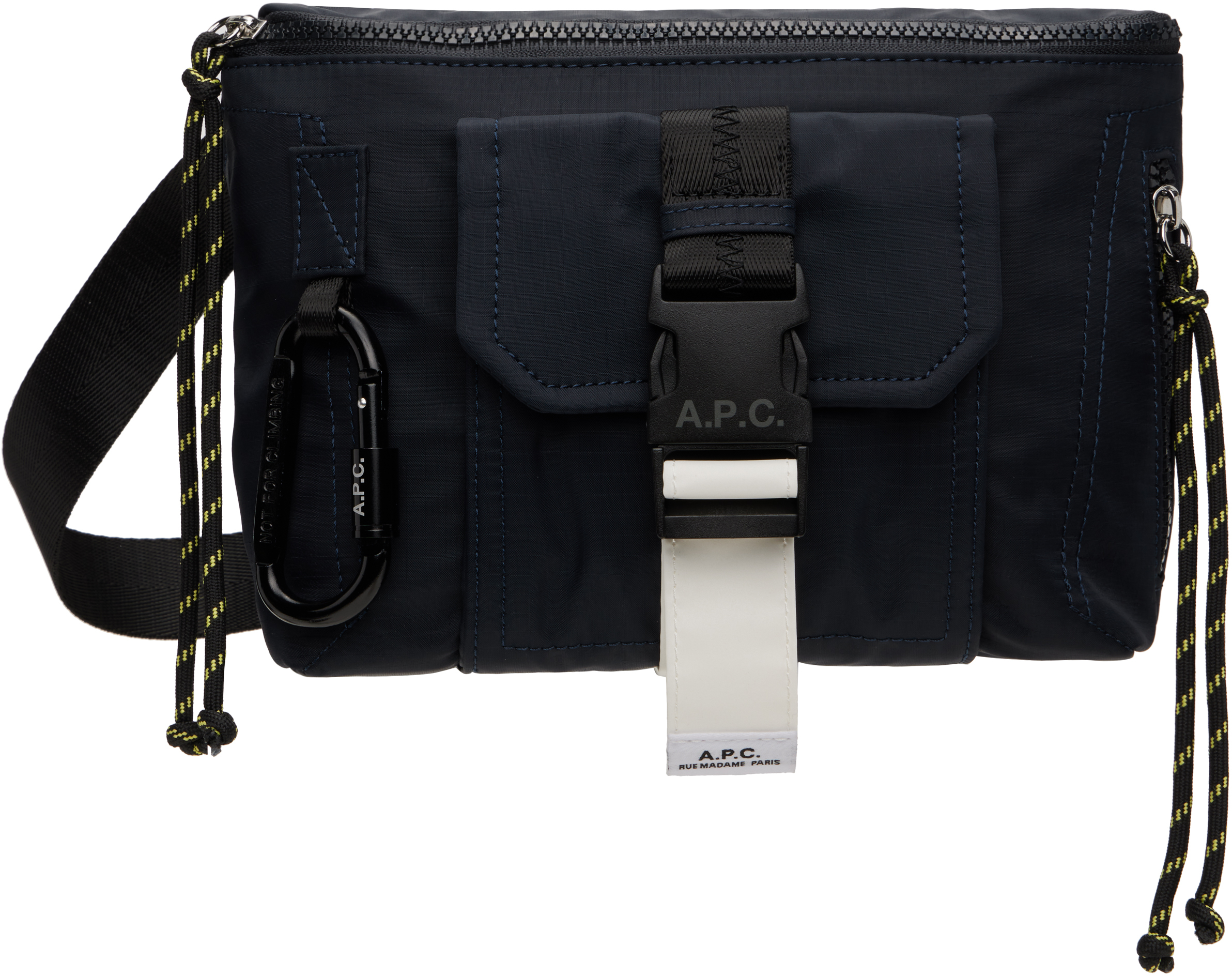 A. P.C. Red Trek Belt Bag