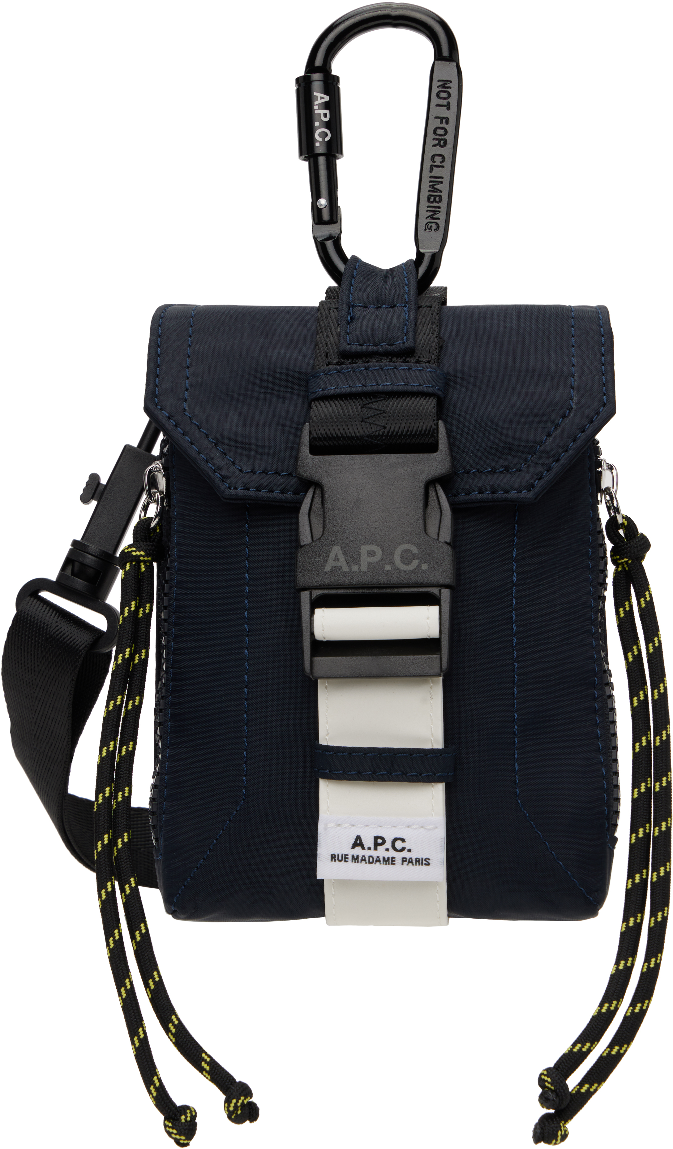 A. P.C. Navy Trek Neck Pouch