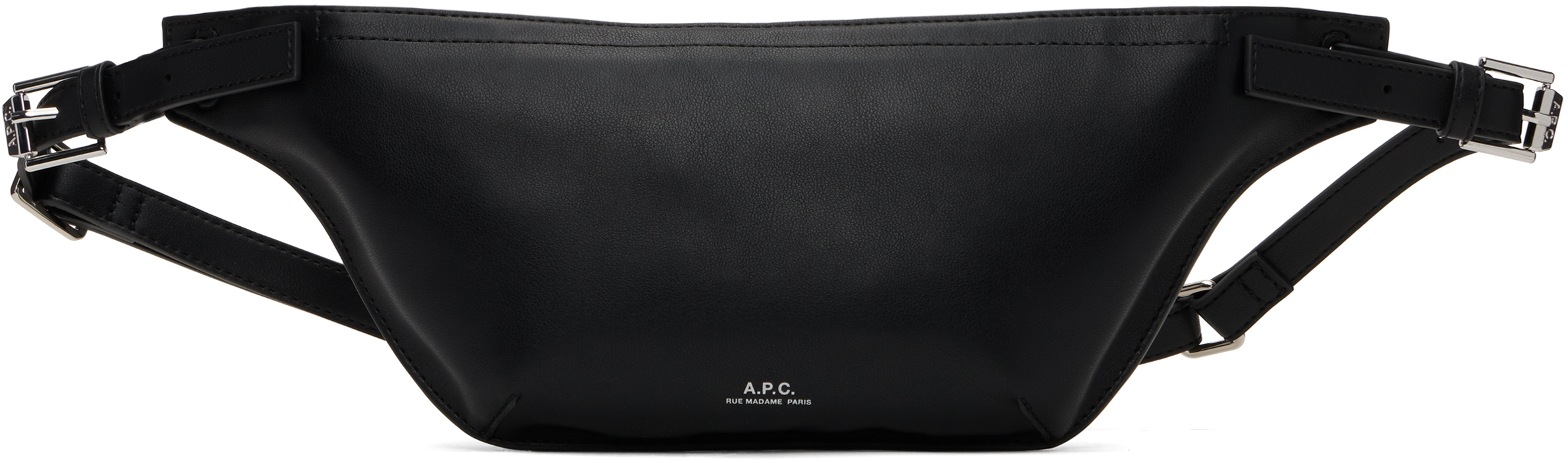 A. P.C. Black Nino Medium Belt Bag