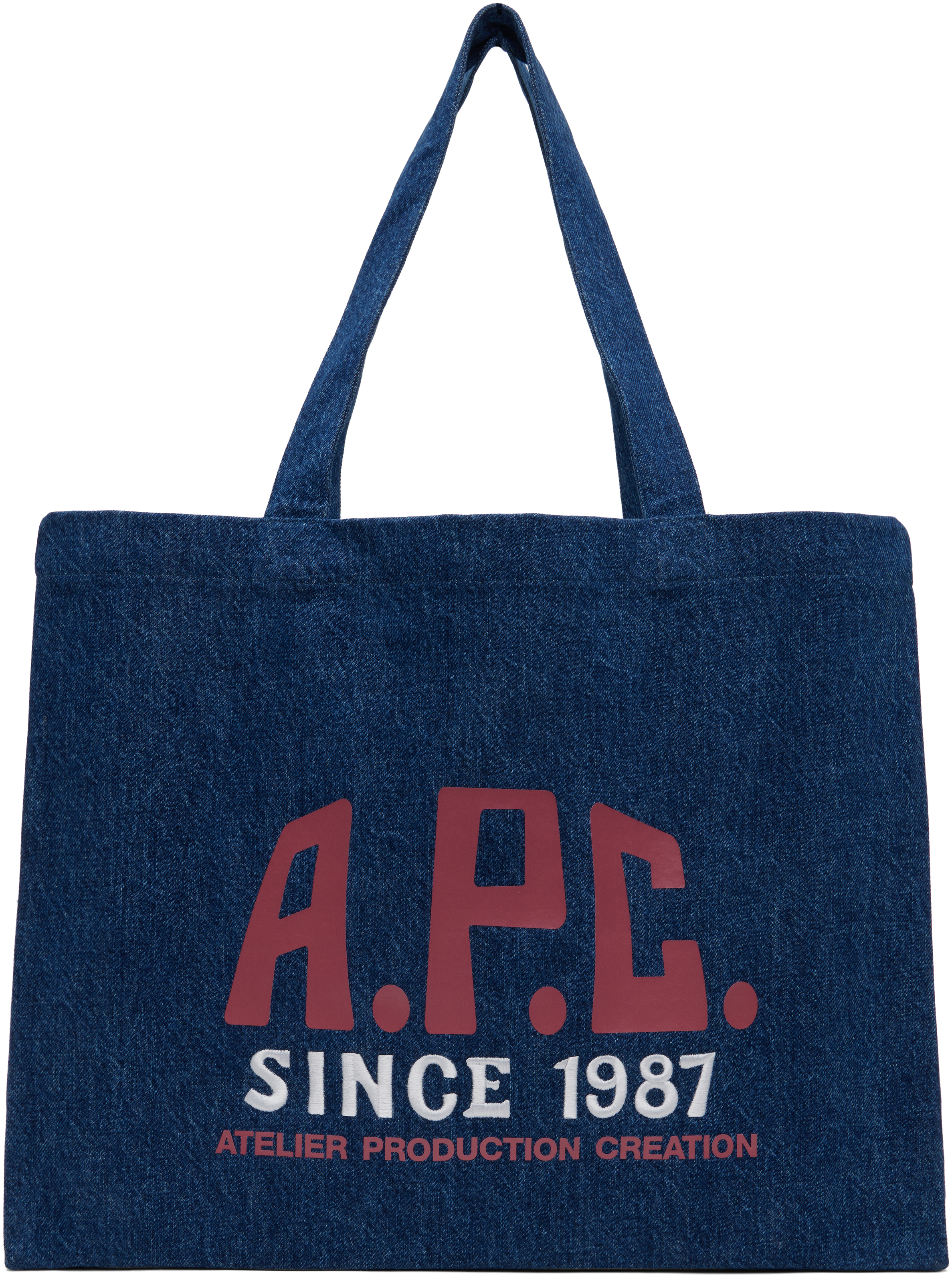 Blue Diane Carpenter Shopping Tote by A.P.C. on Sale