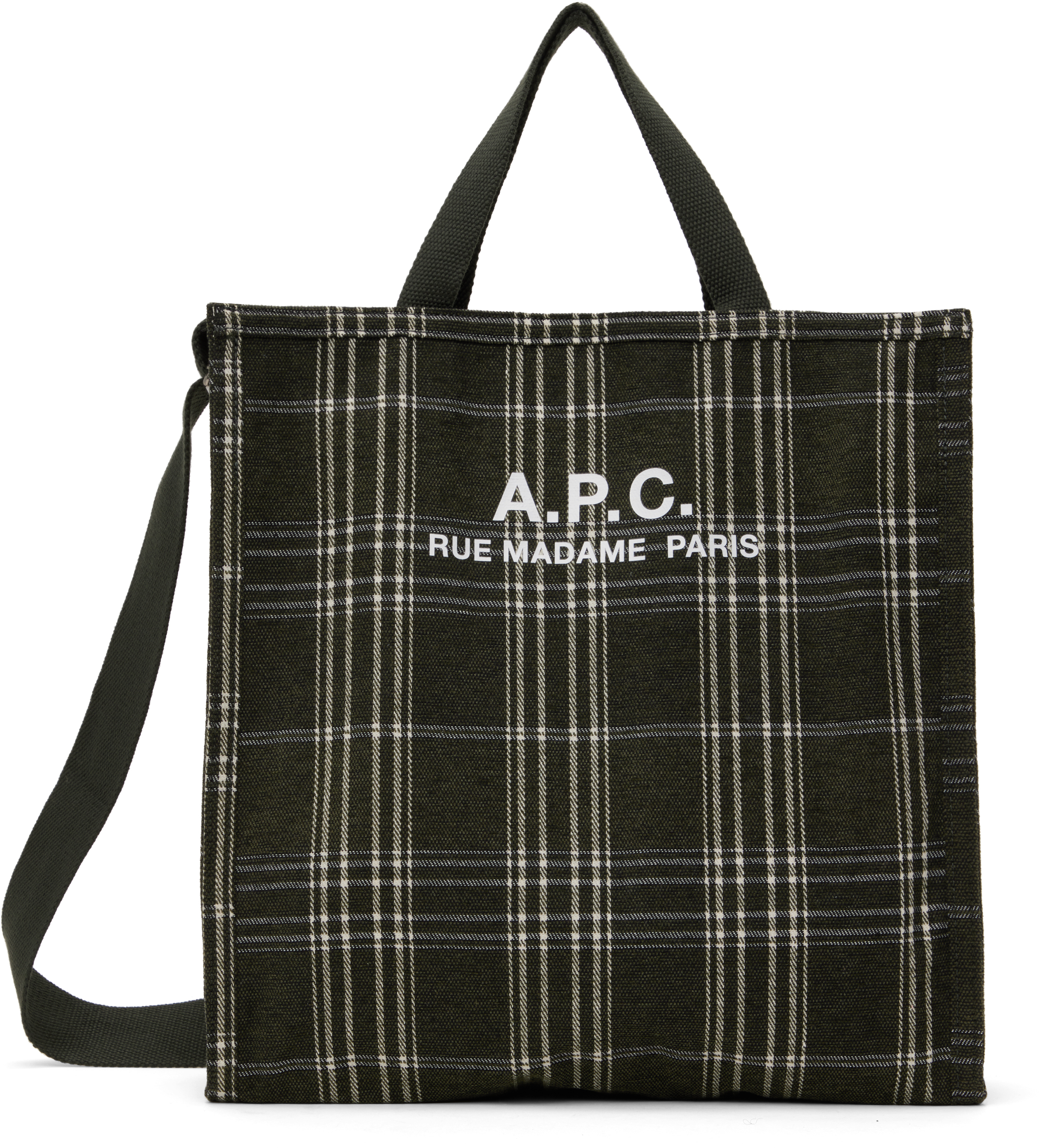 A. P.C. Khaki Recuperation Shopping Tote