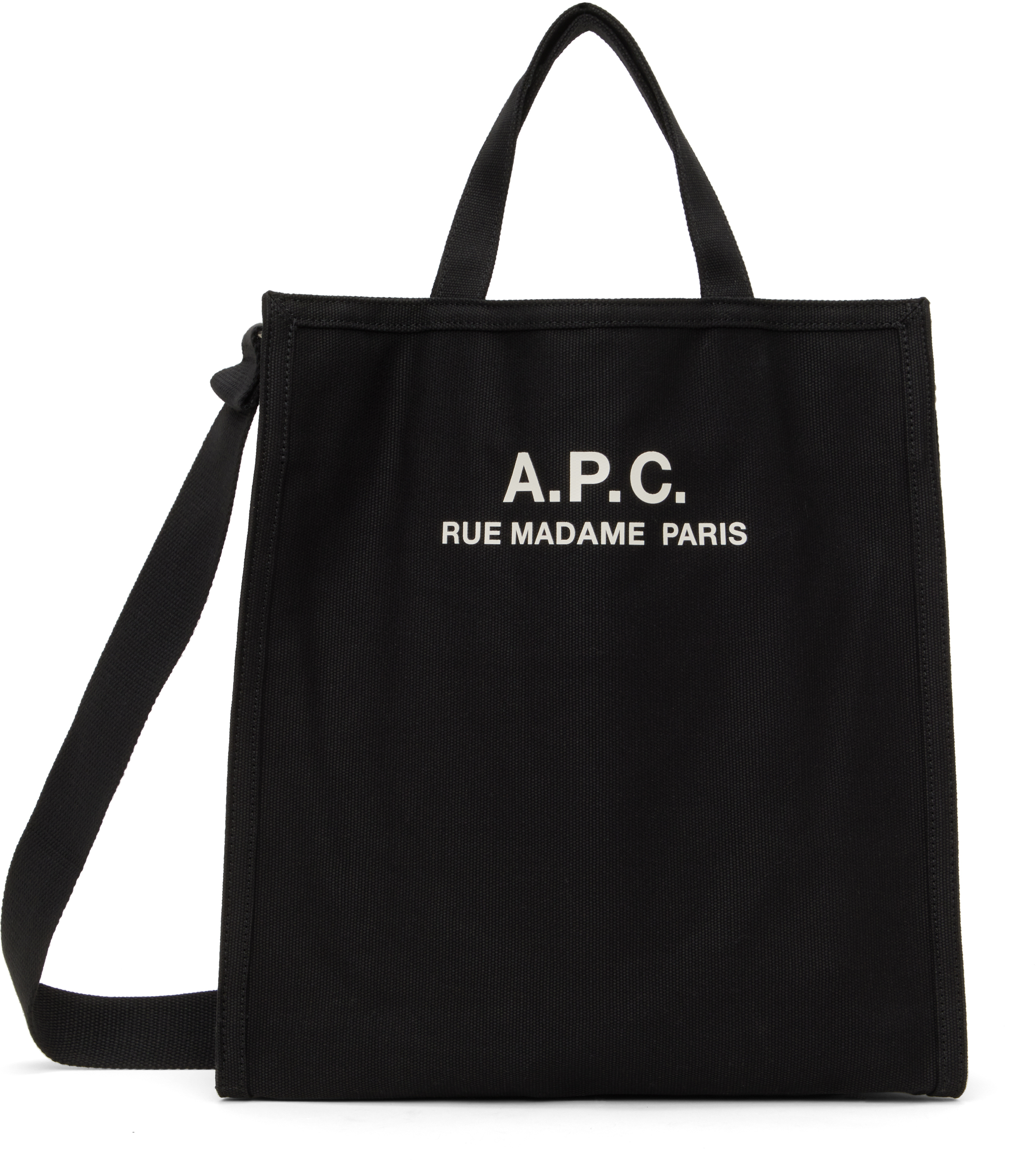 A.P.C.のブラック Recuperation ショッピングトートがセール中