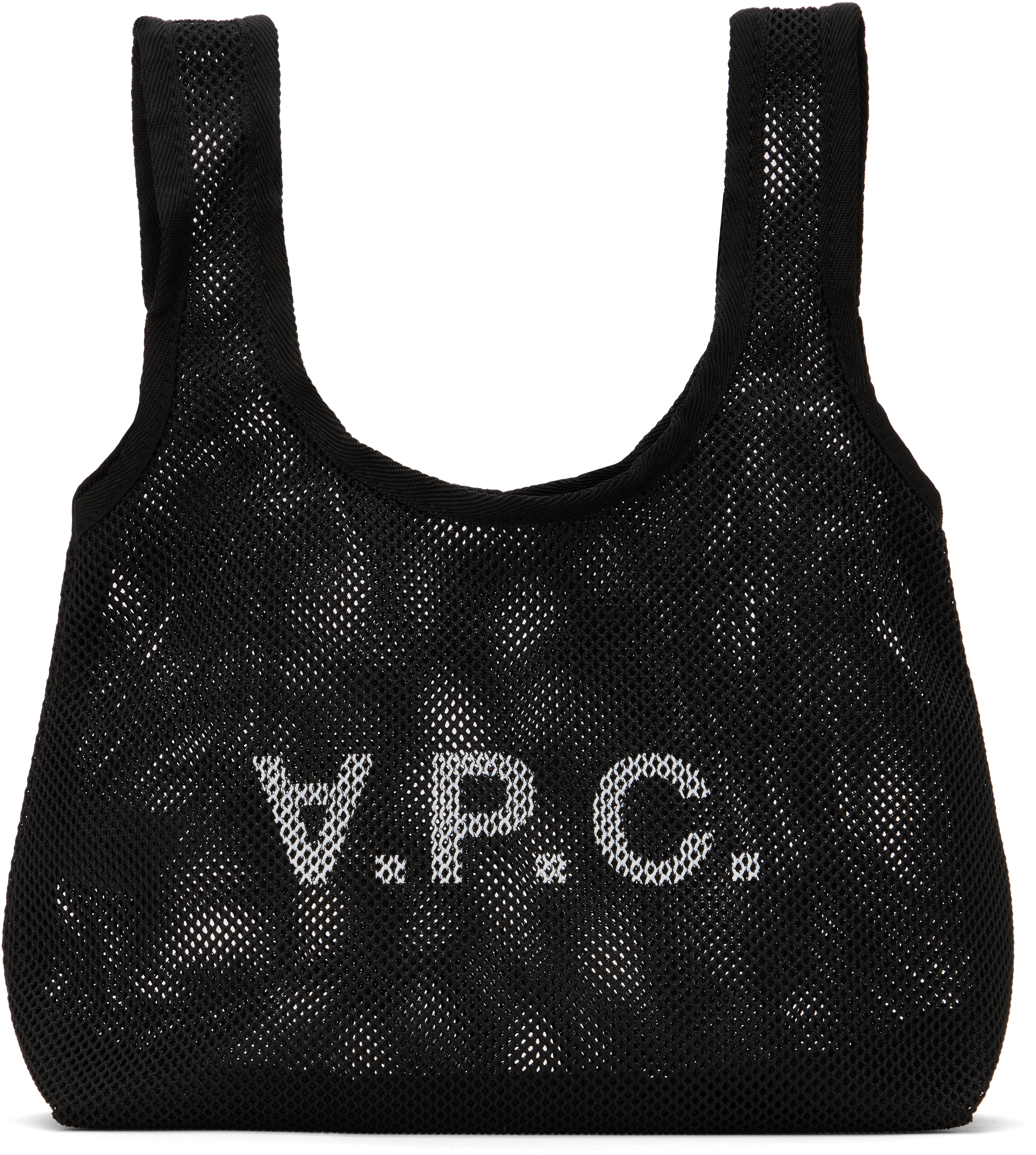 A. P.C. Black Rebound Mini Shopping Tote