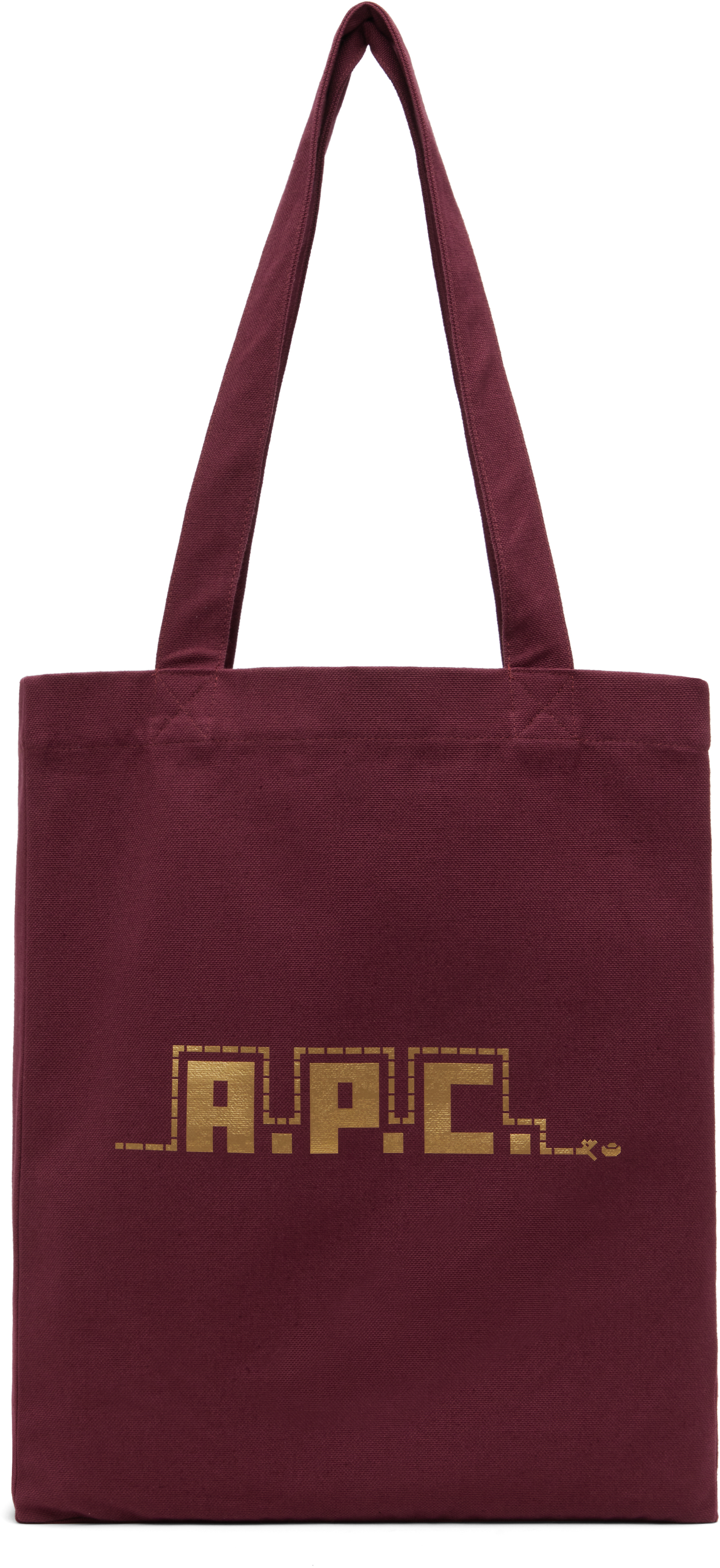 A. P.C. Burgundy Lunar New Year 2025 Lou Tote