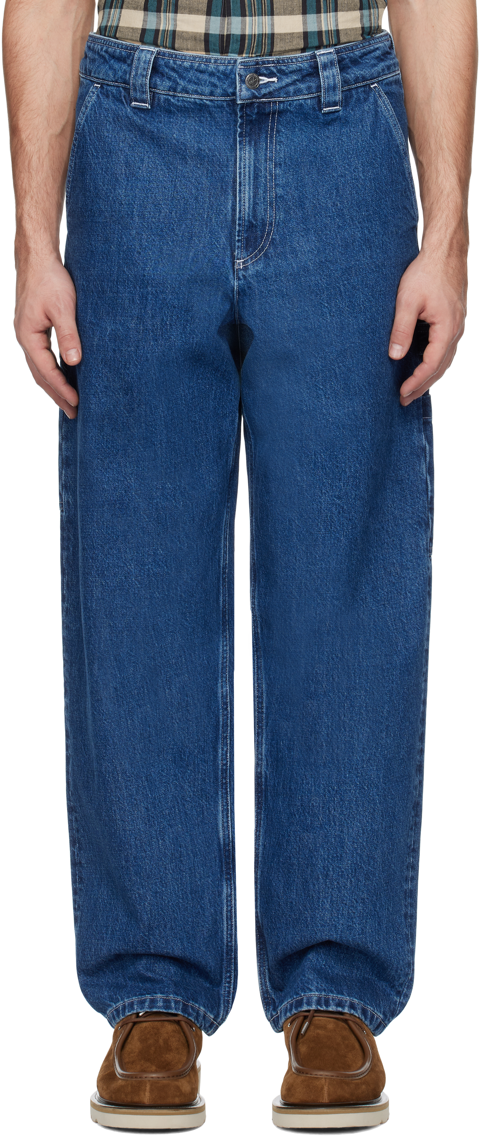 A. P.C. Blue Fergus Jeans