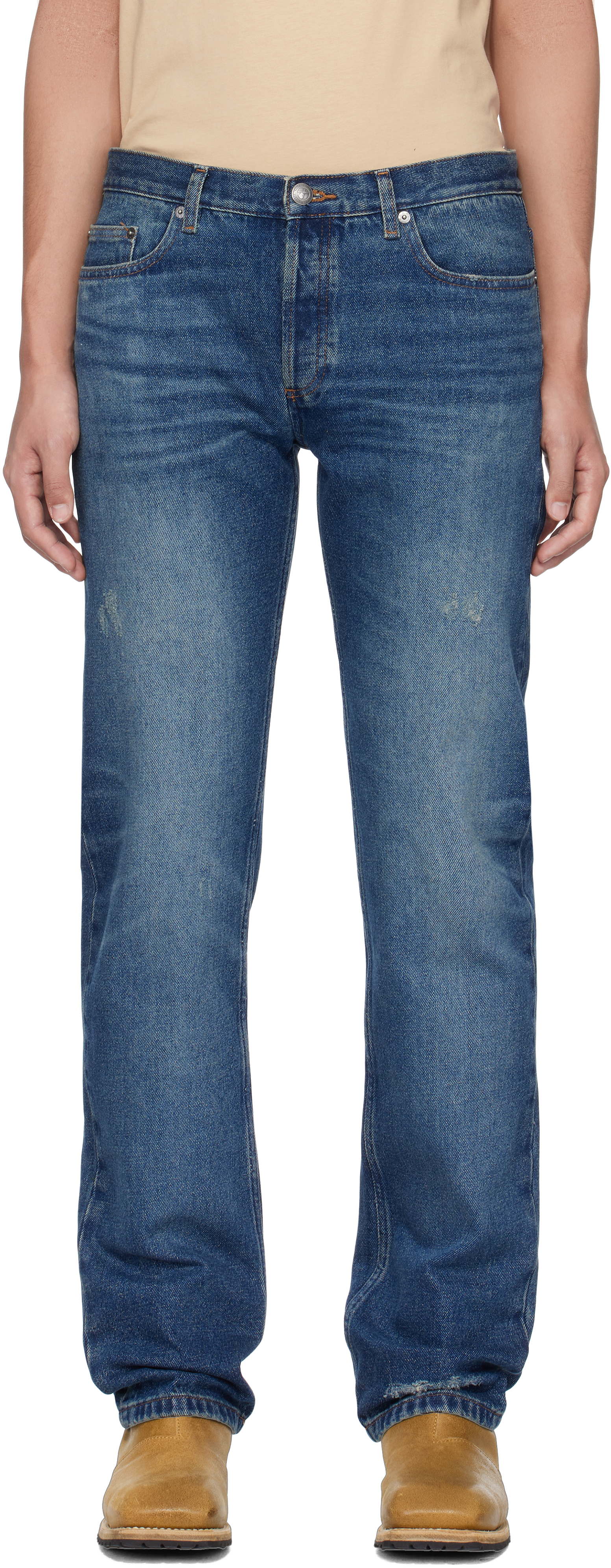 A. P.C. Blue New Standard Jeans