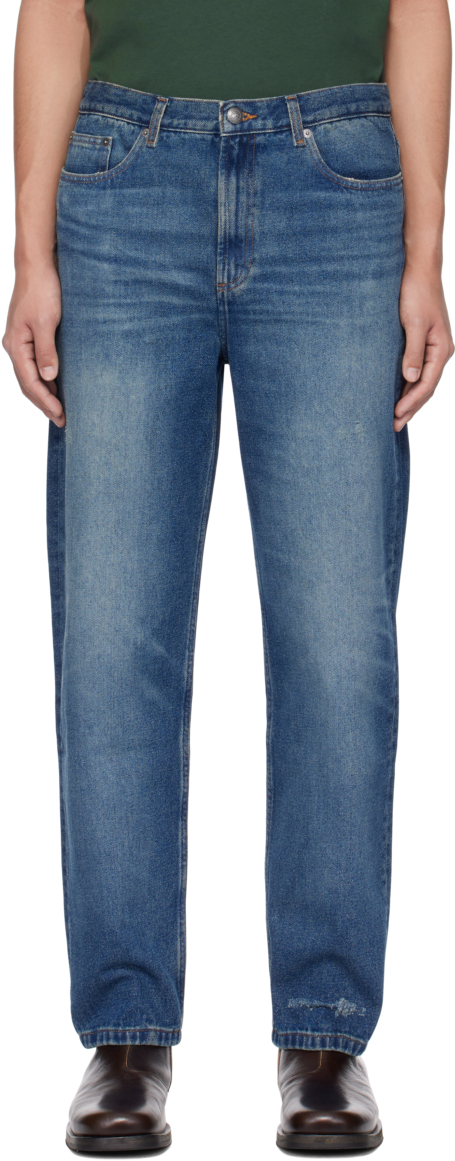 A. P.C. Blue Martin Jeans