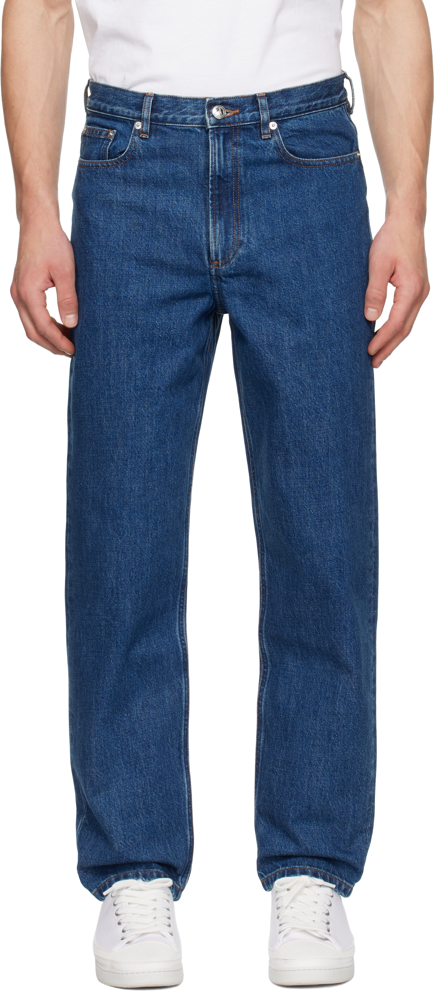 A. P.C. Blue Martin Jeans