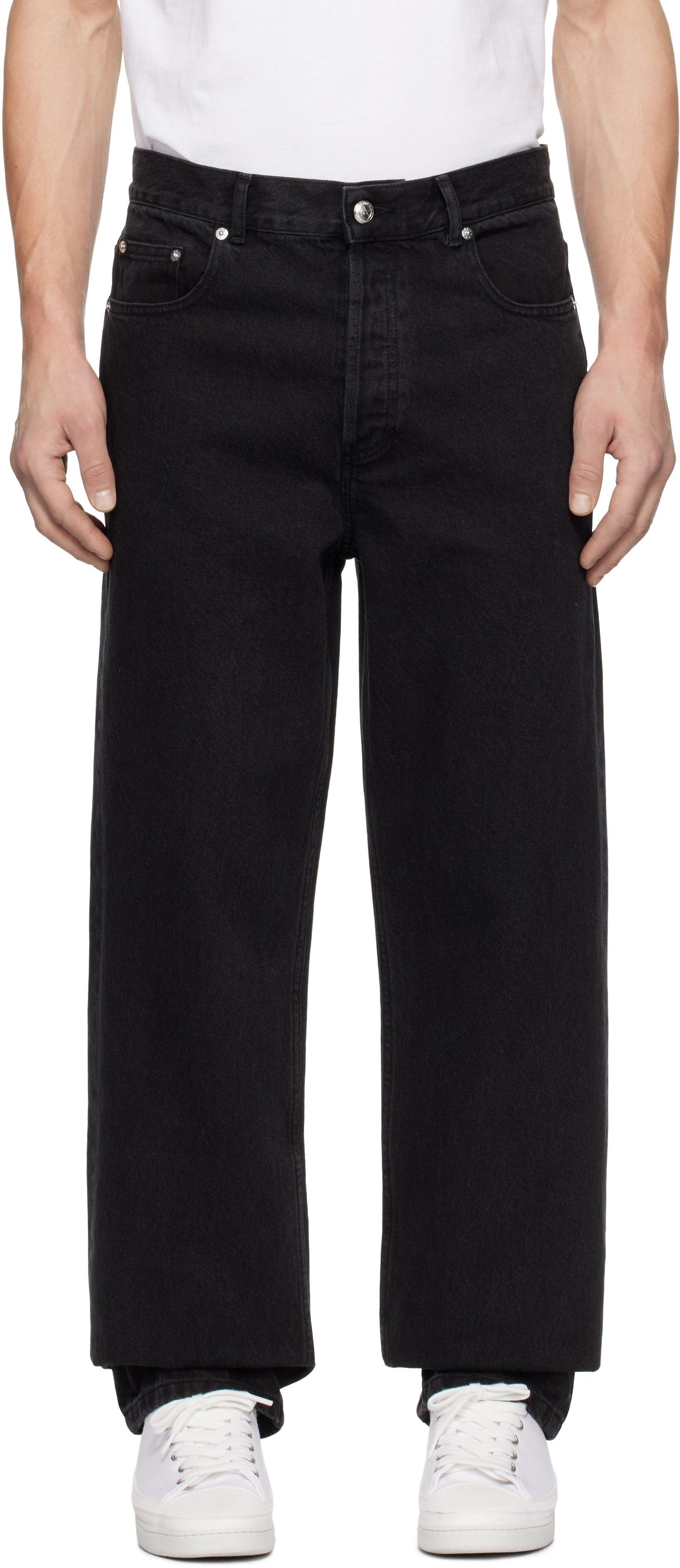 A. P.C. Black Fairfax Jeans