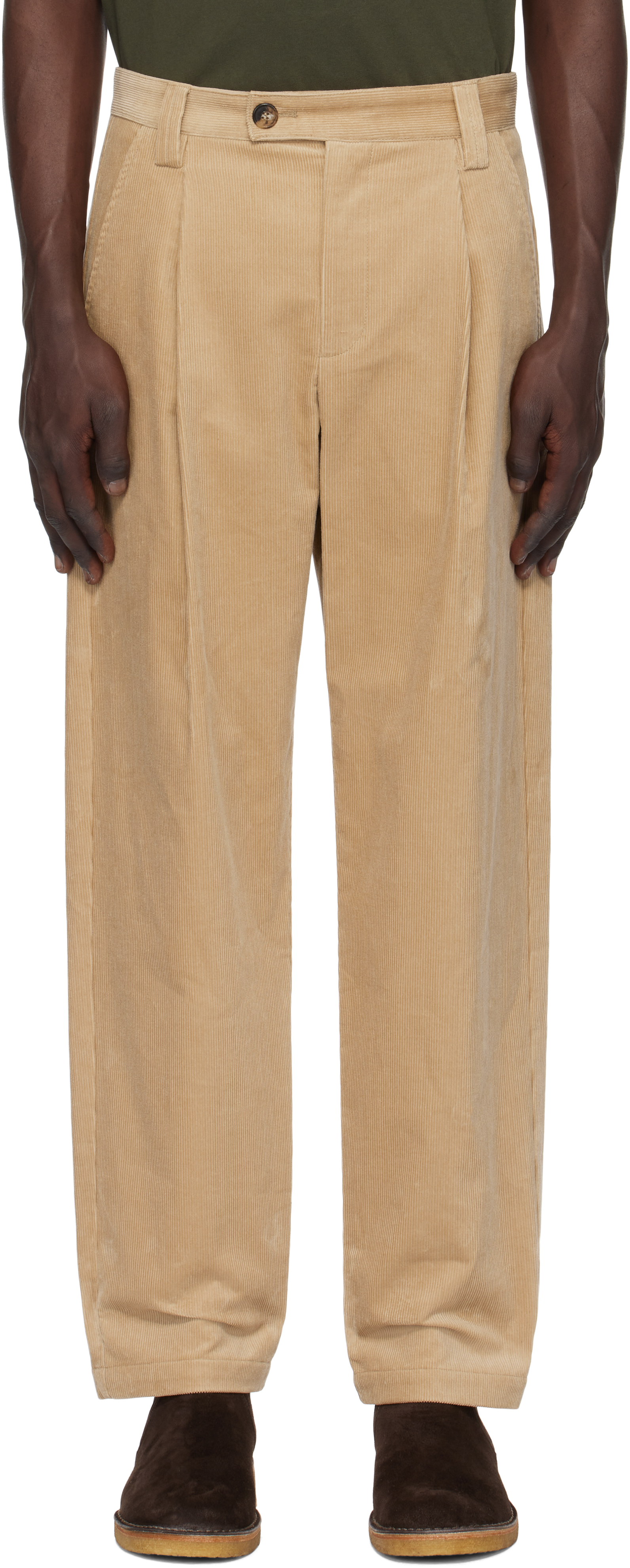 A. P.C. Navy Renato Trousers