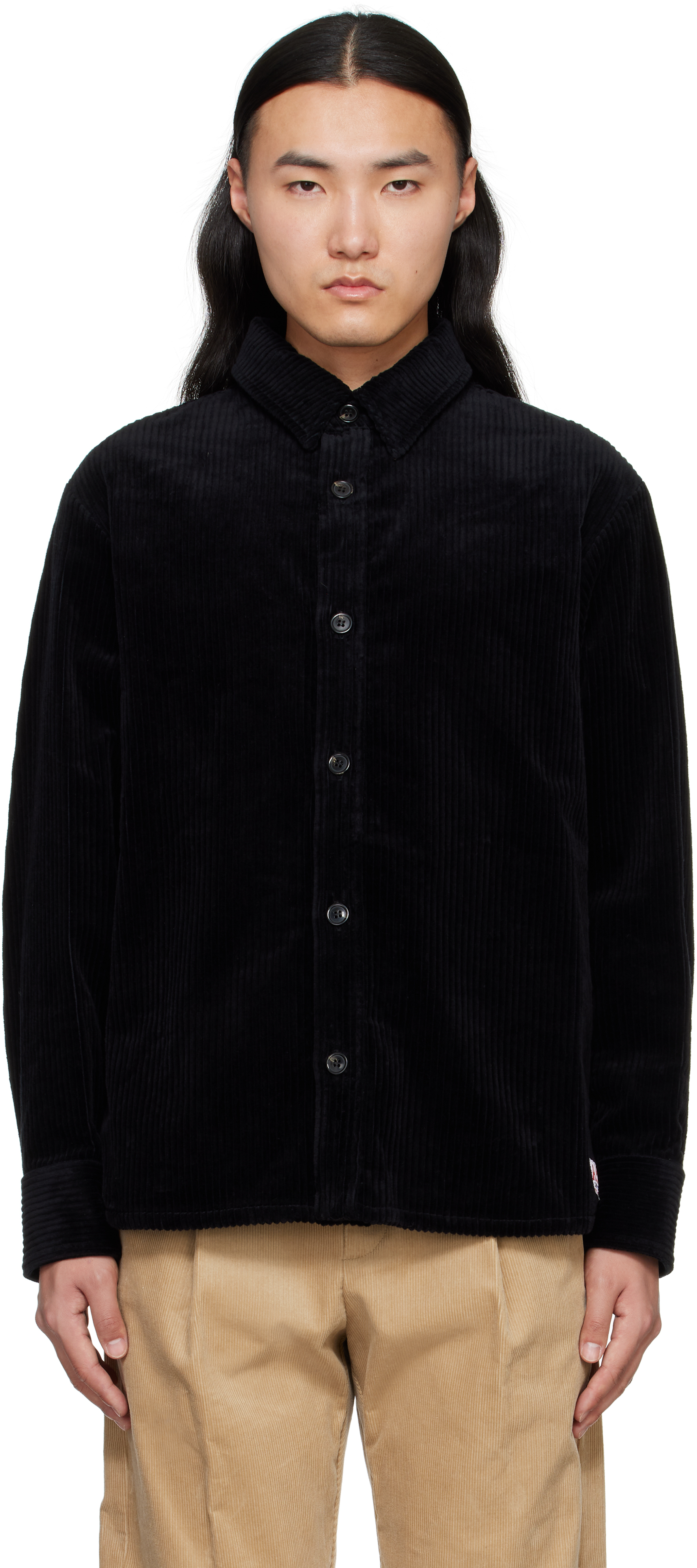 A. P.C. Black Boris Overshirt