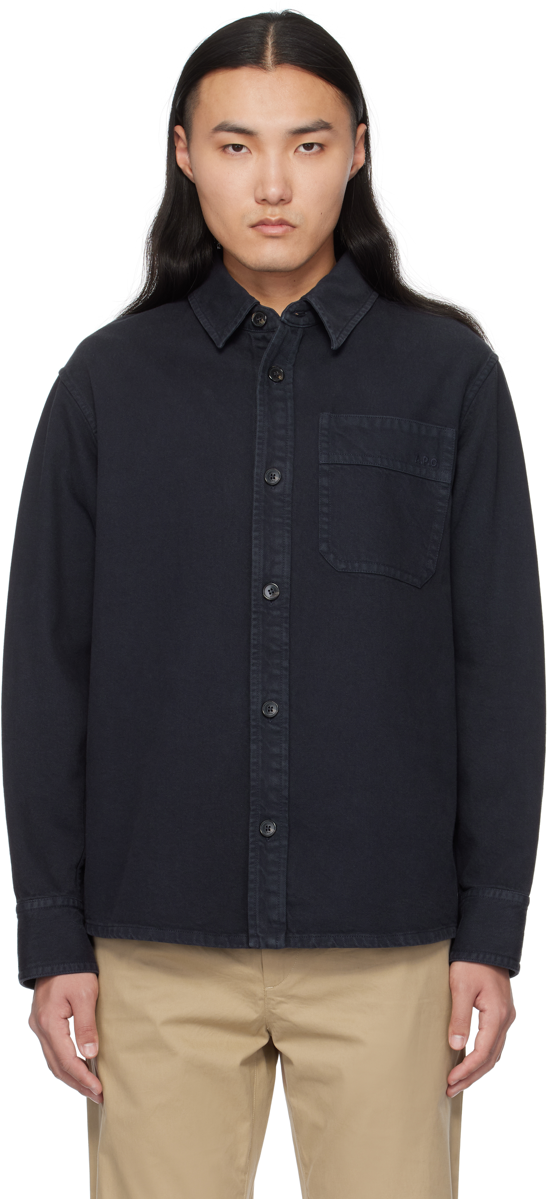 A.p.c. shirts for Men | SSENSE