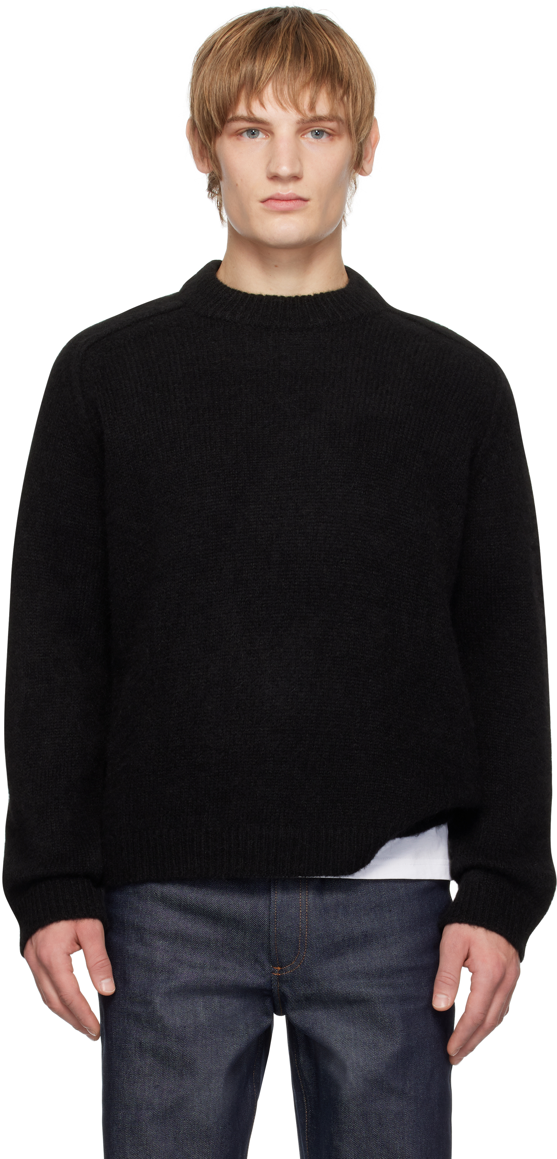 A. P.C. Black Tyler Sweater