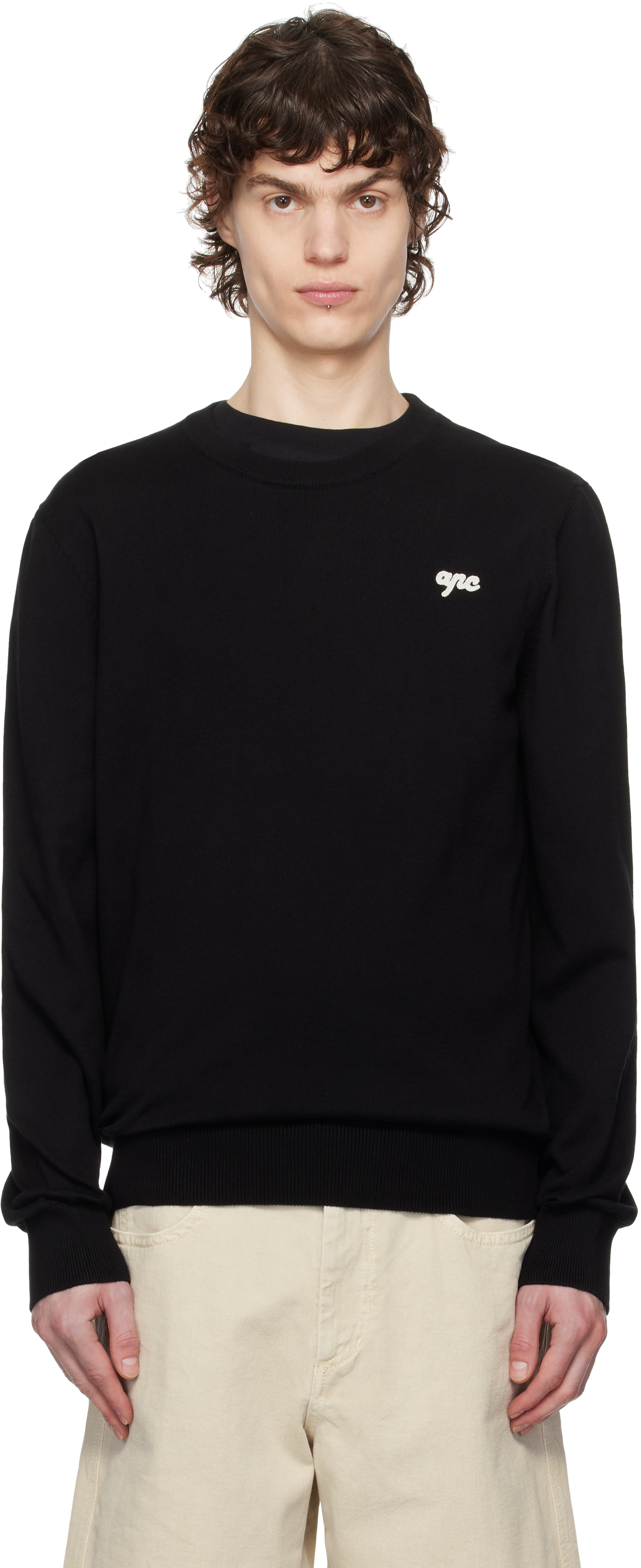 A. P.C. Off-White Neville Sweater