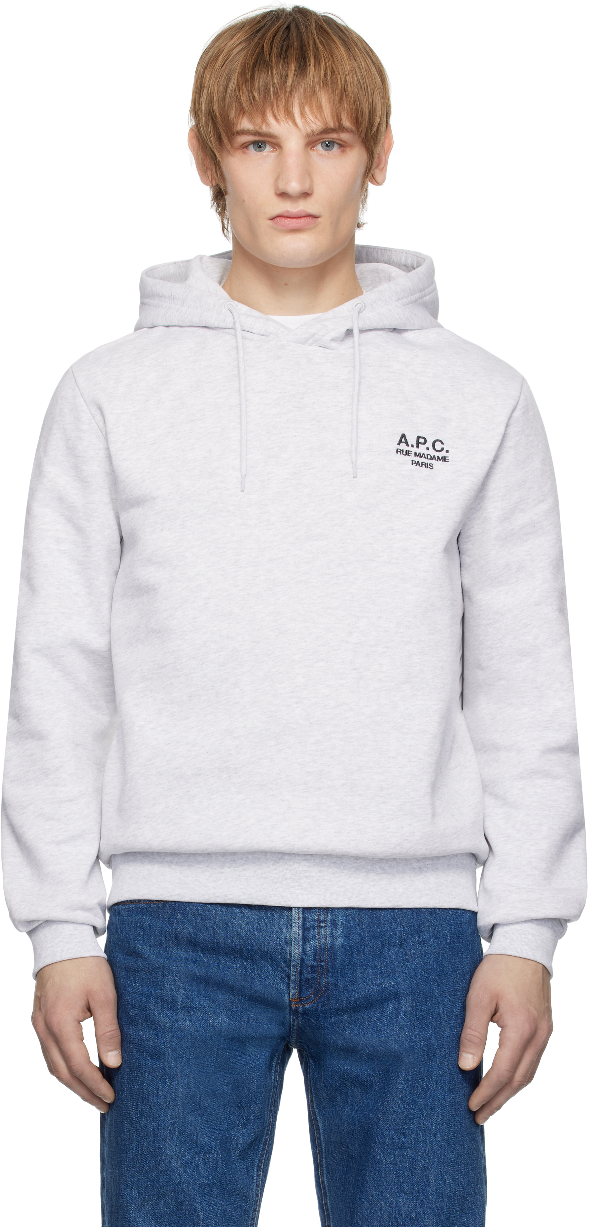 【送料関税込】A.P.C. Standard Rue Madame フーディ A.P.C.のグレー Standard Rue Madame フーディがセール中