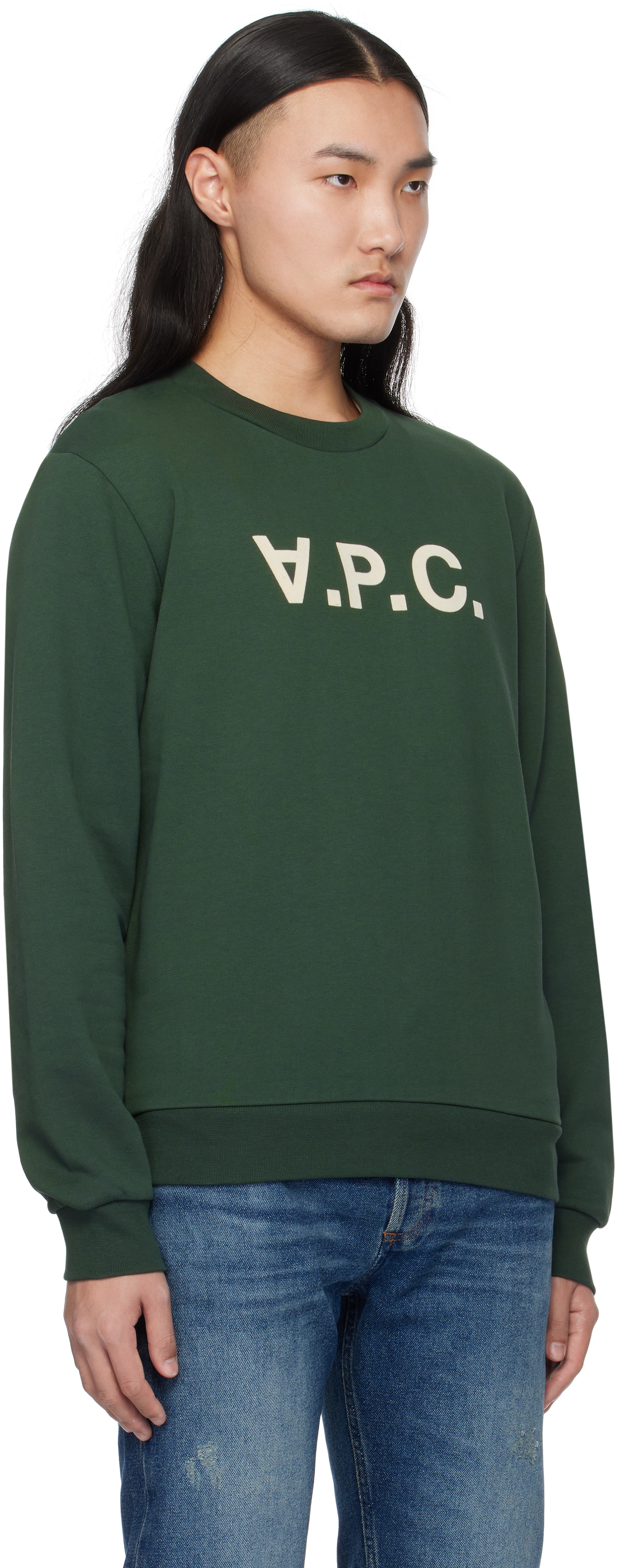 APC GREEN STANDARD GRAND 'VPC' SWEATSHIRT