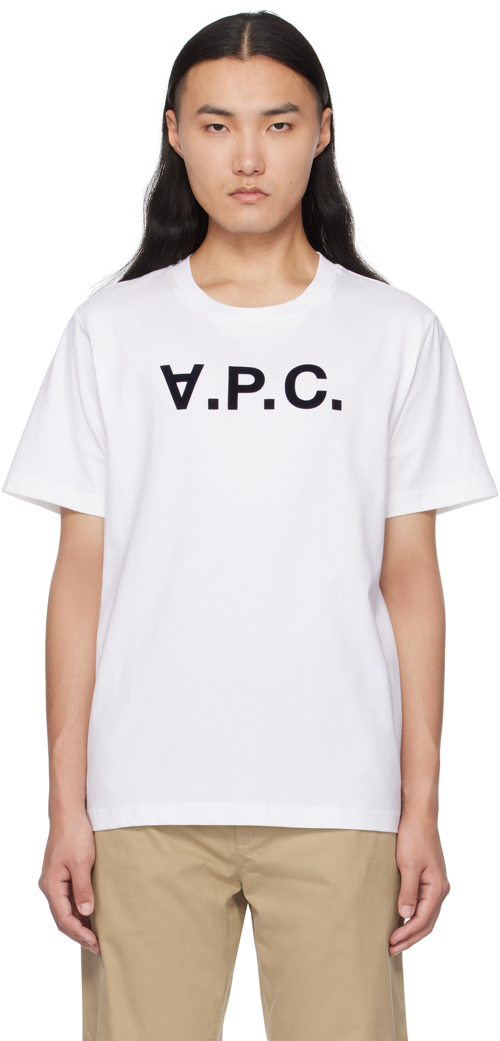 【関税込み】A.P.C. ホワイト Standard Grand VPC Tシャツ Standard Grand VPC T-shirt Unisex | A.P.C.