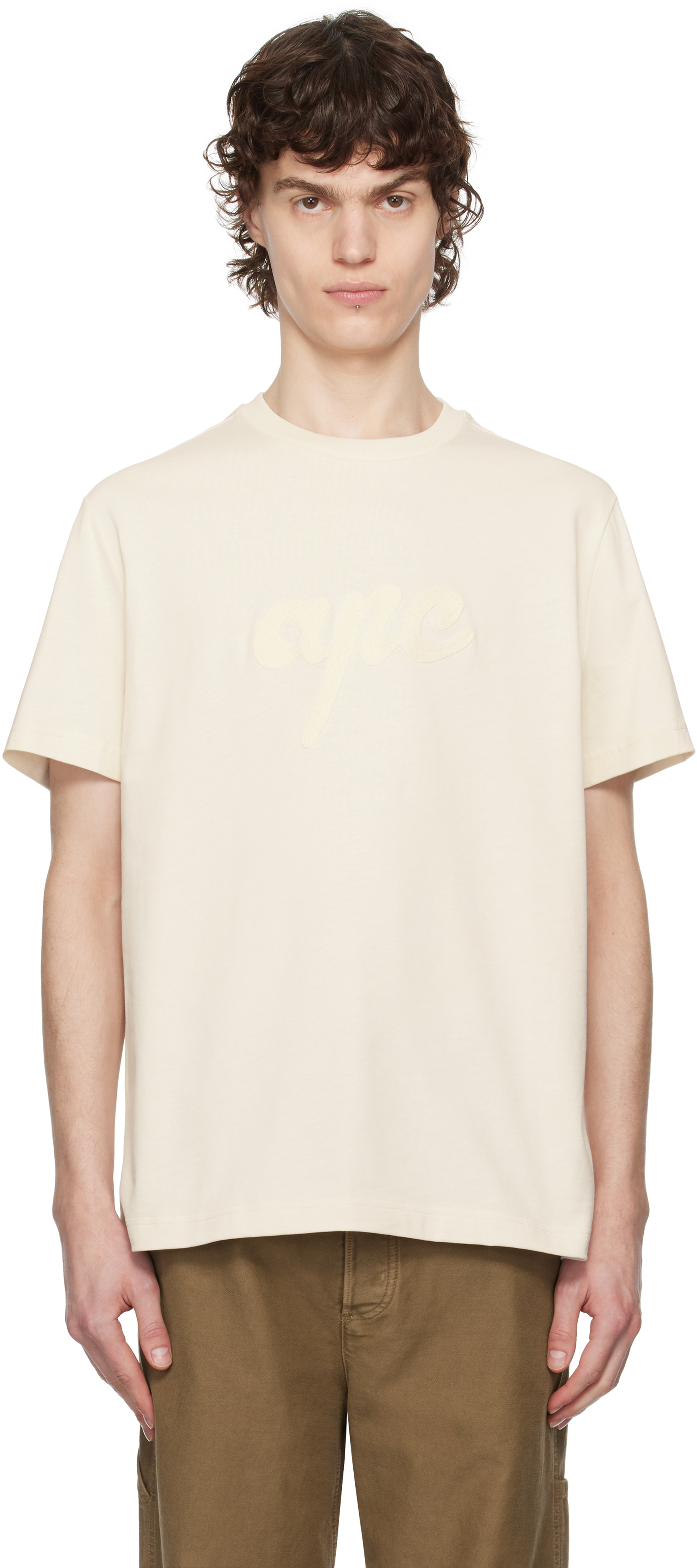 【関税込み】A.P.C. オフホワイト Lenny Tシャツ A.P.C.のオフホワイト Lenny Tシャツがセール中