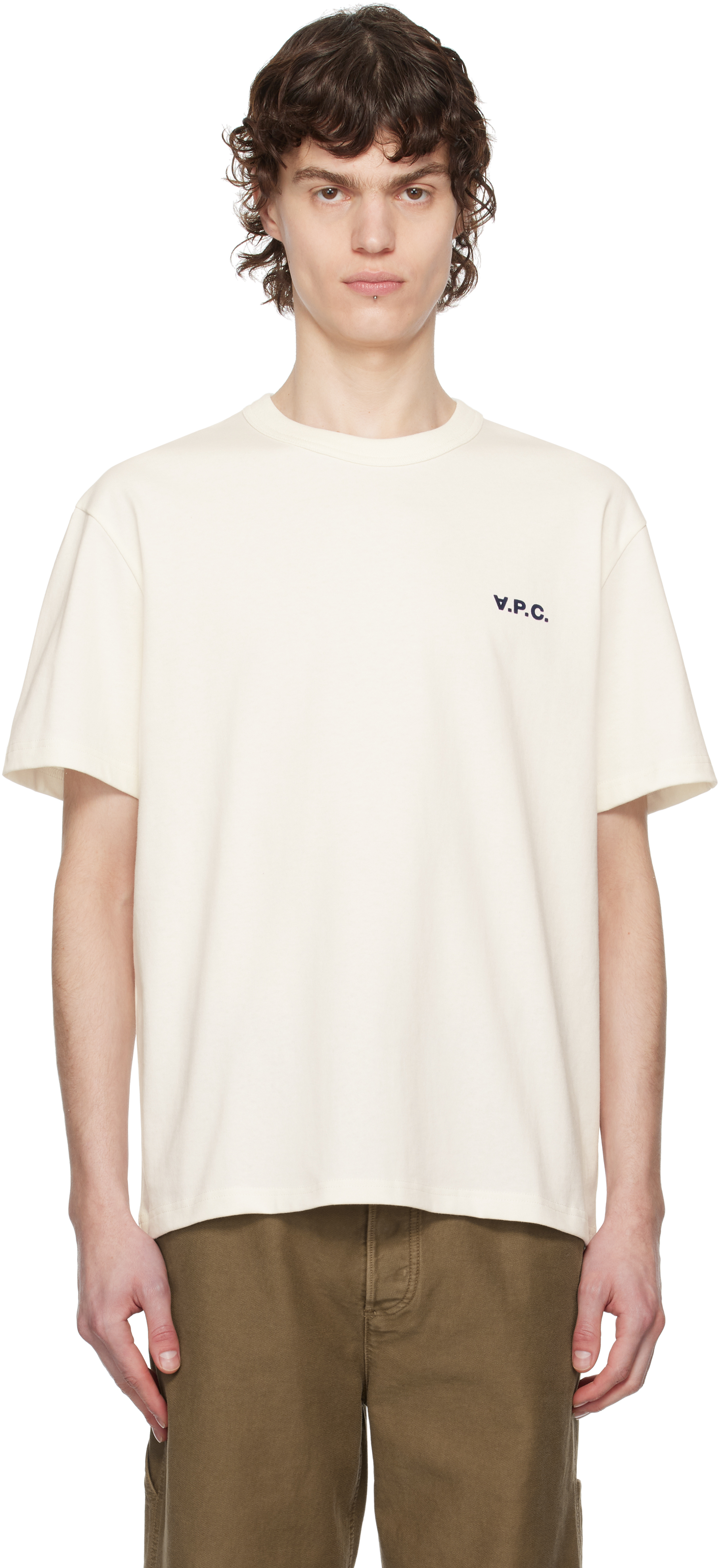 A.P.C.のホワイト Petit VPC ボクシー Tシャツがセール中