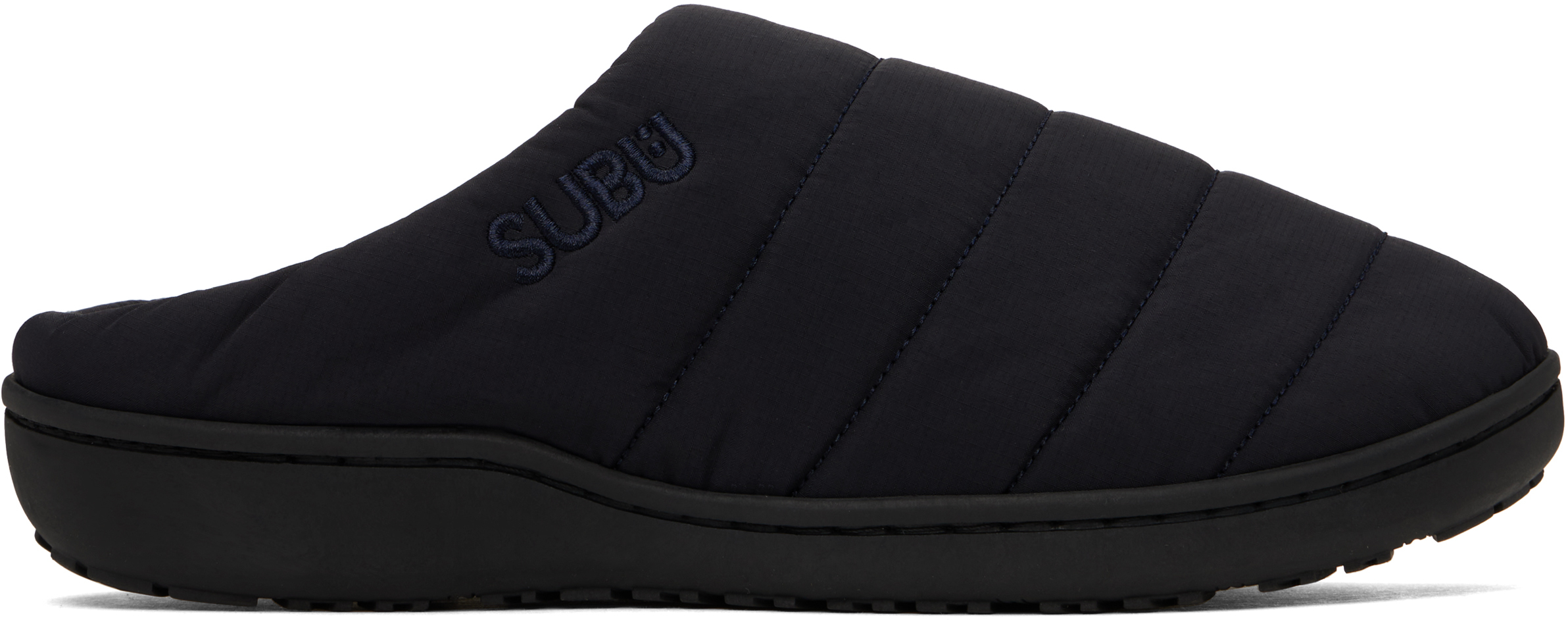 A.P.C.のSUBUエディション ネイビー F-Line スリッパがセール中