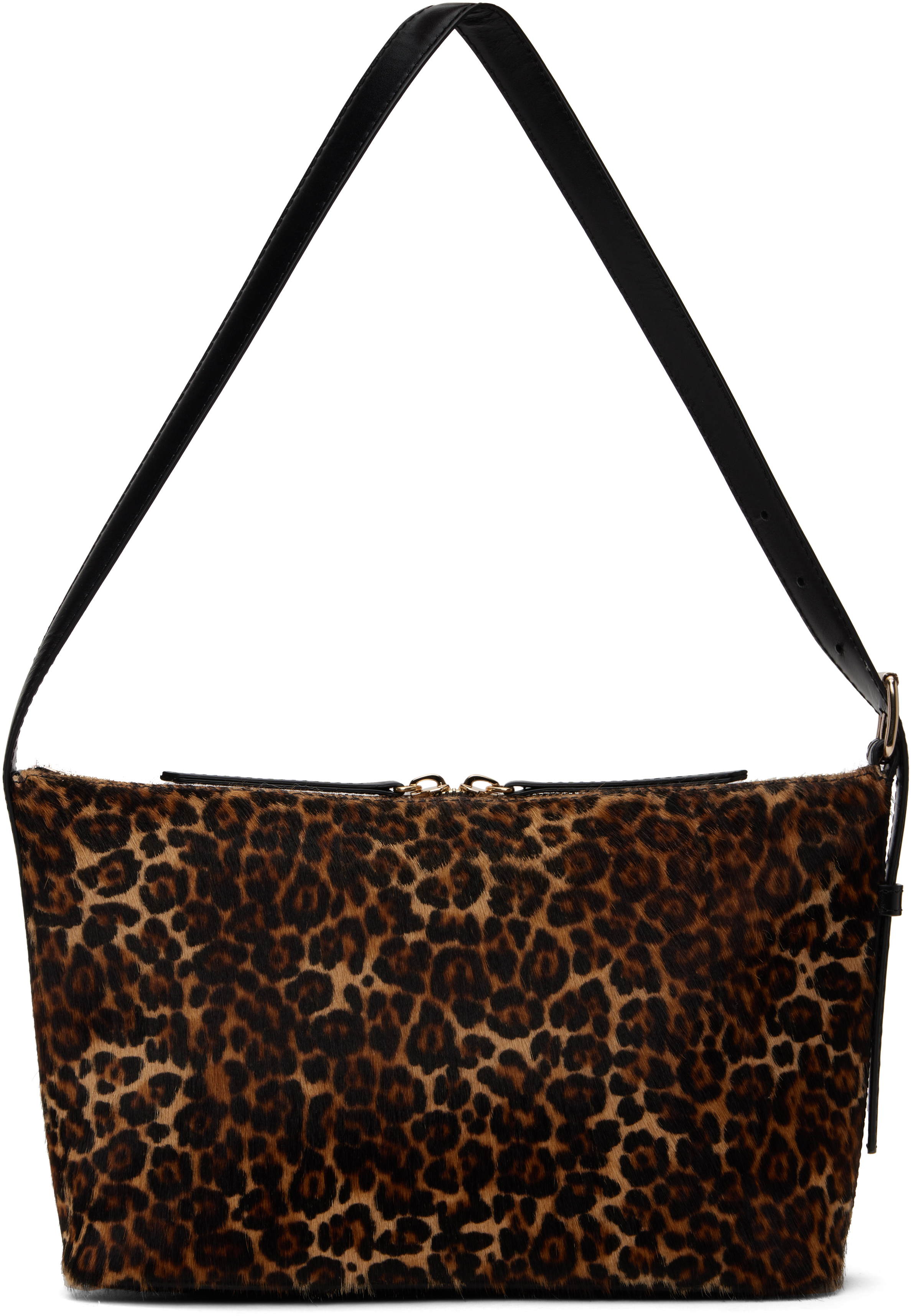 a. p.c. black & brown vera bag