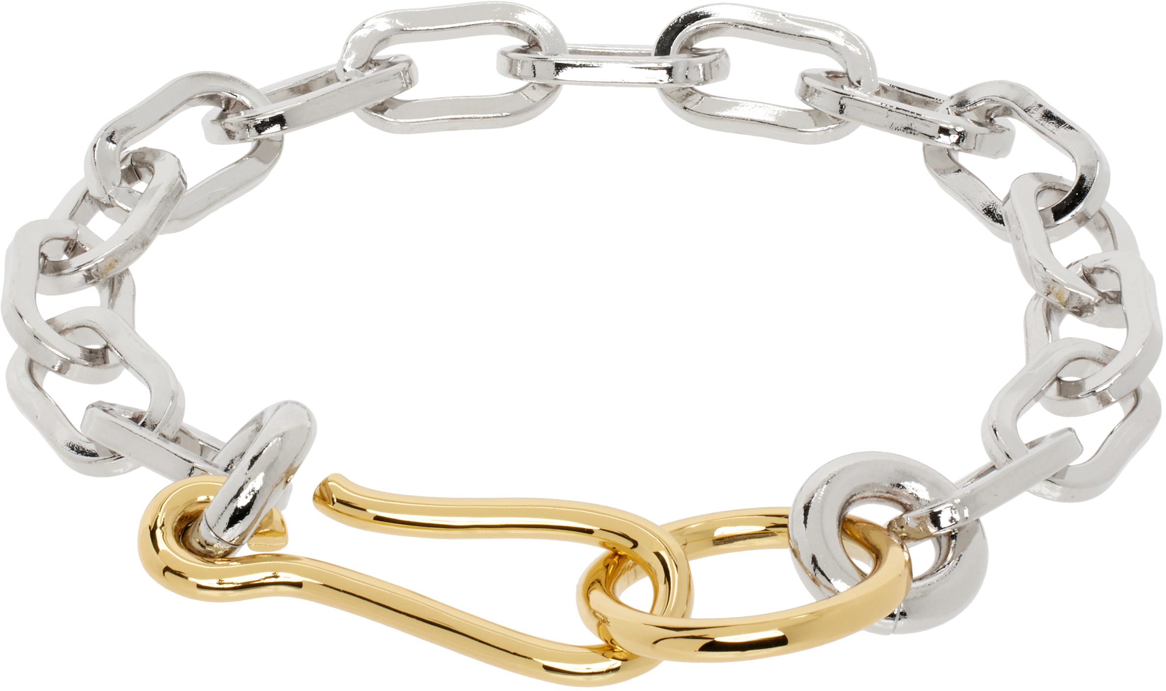 Silver & Gold Fara Bracelet