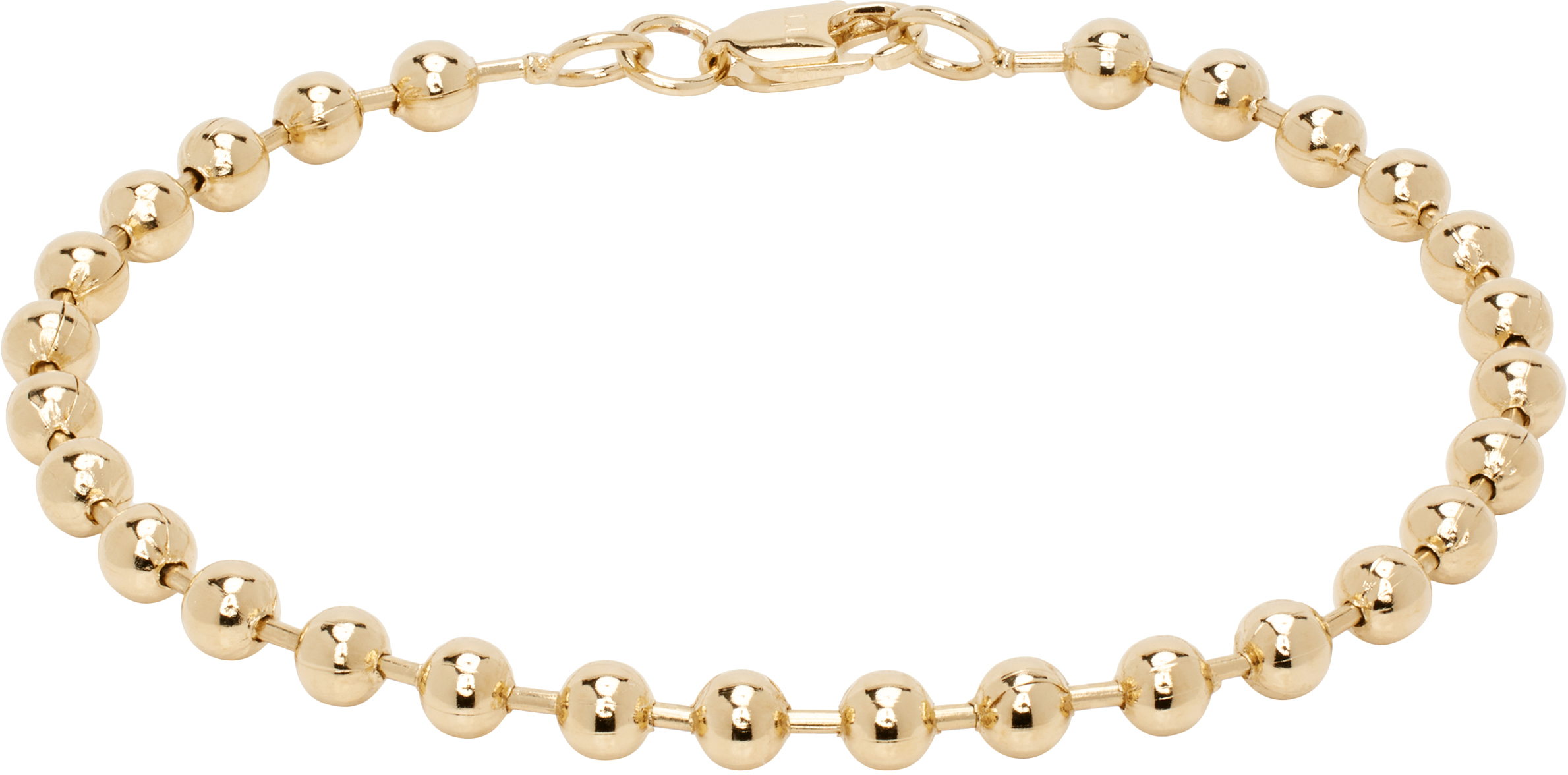 Gold Ball Chain Bracelet