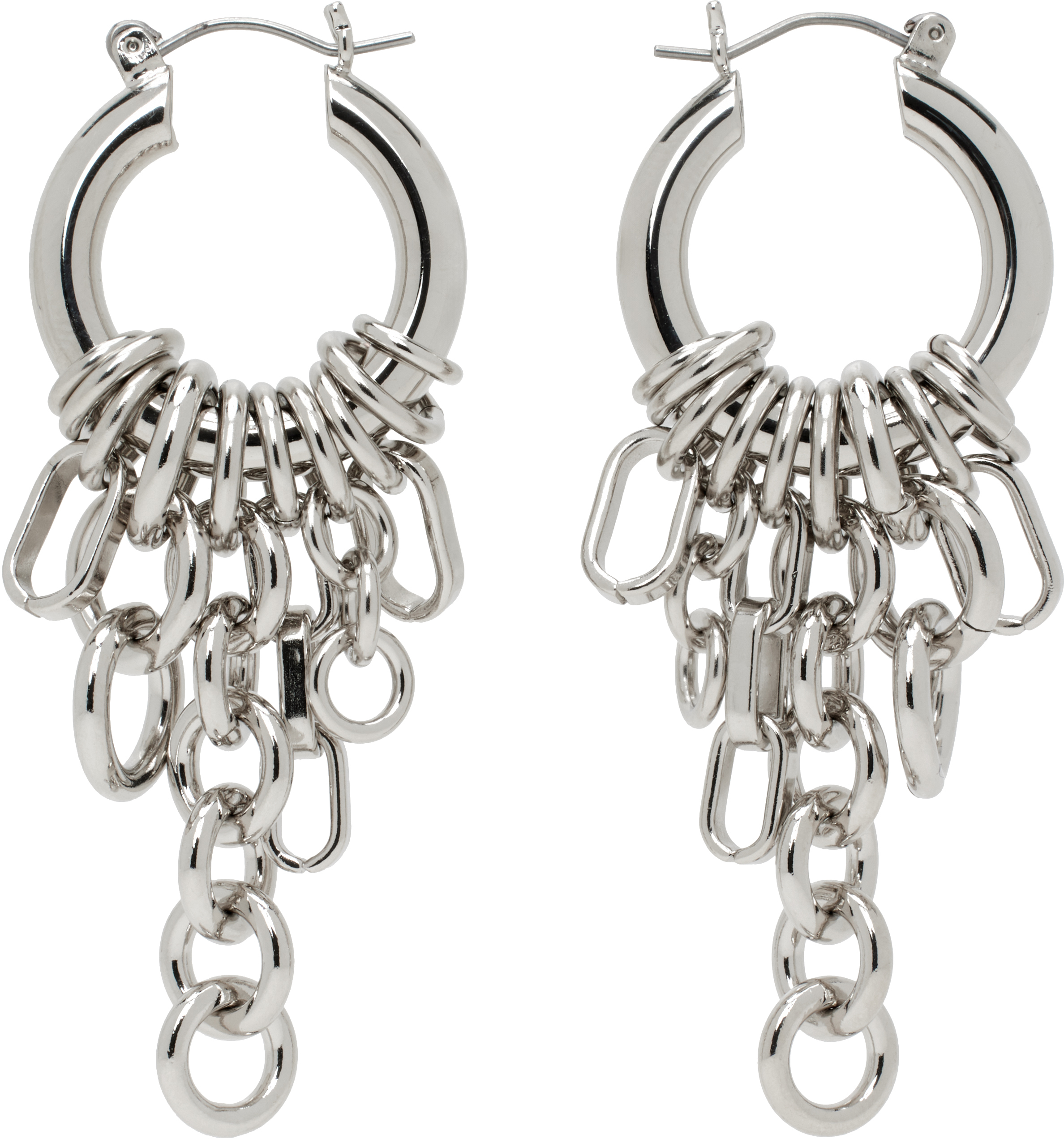 【Laura Lombardi】関税送料込★Sabbia ピアス シルバー Laura Lombardiのシルバー Sabbia ピアスがセール中