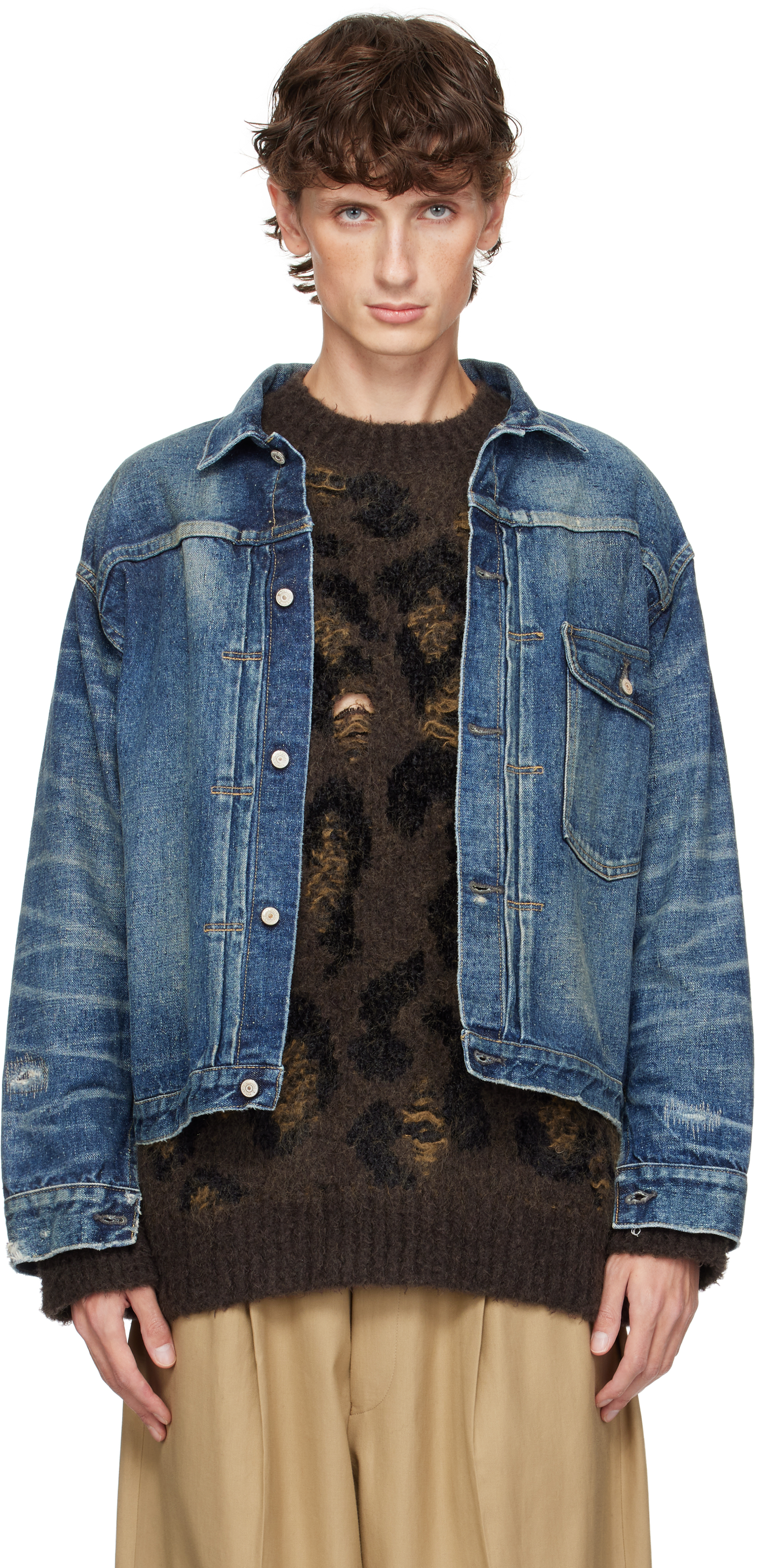 Blue New Manual Edition Denim Jacket