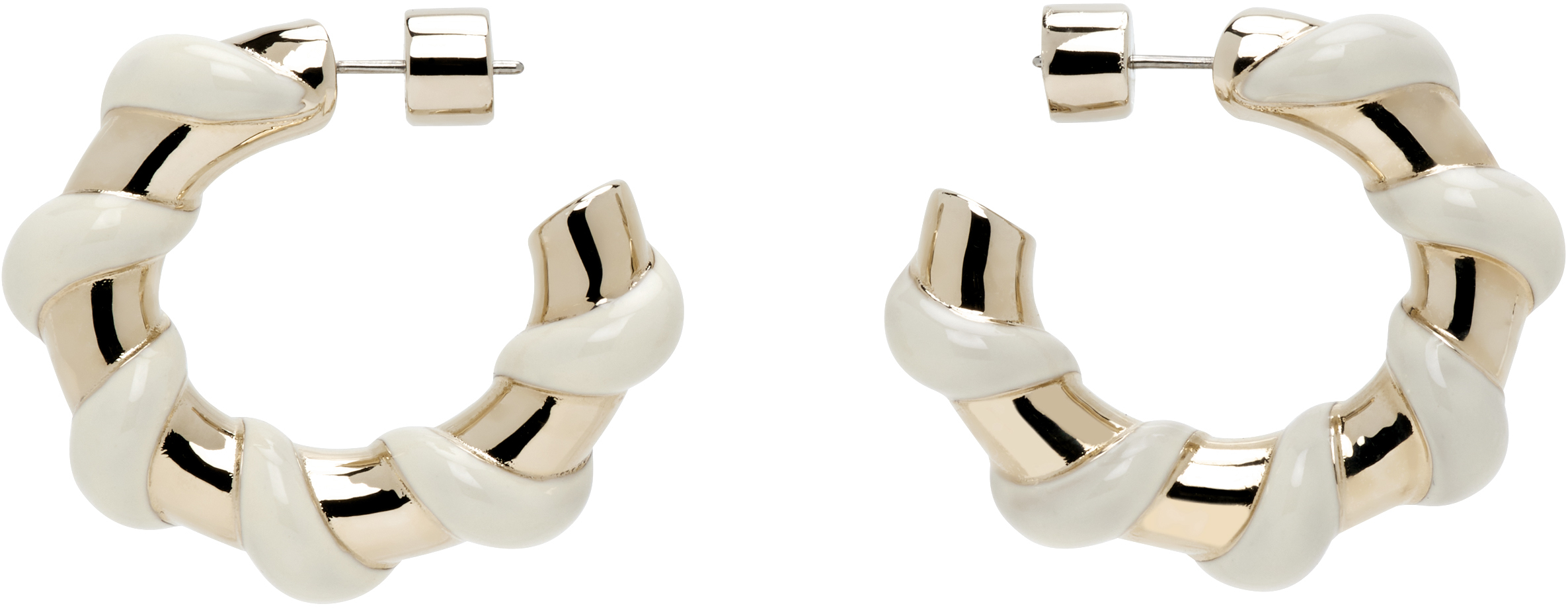 Gold 
Off-White Mélodie Candy Earrings