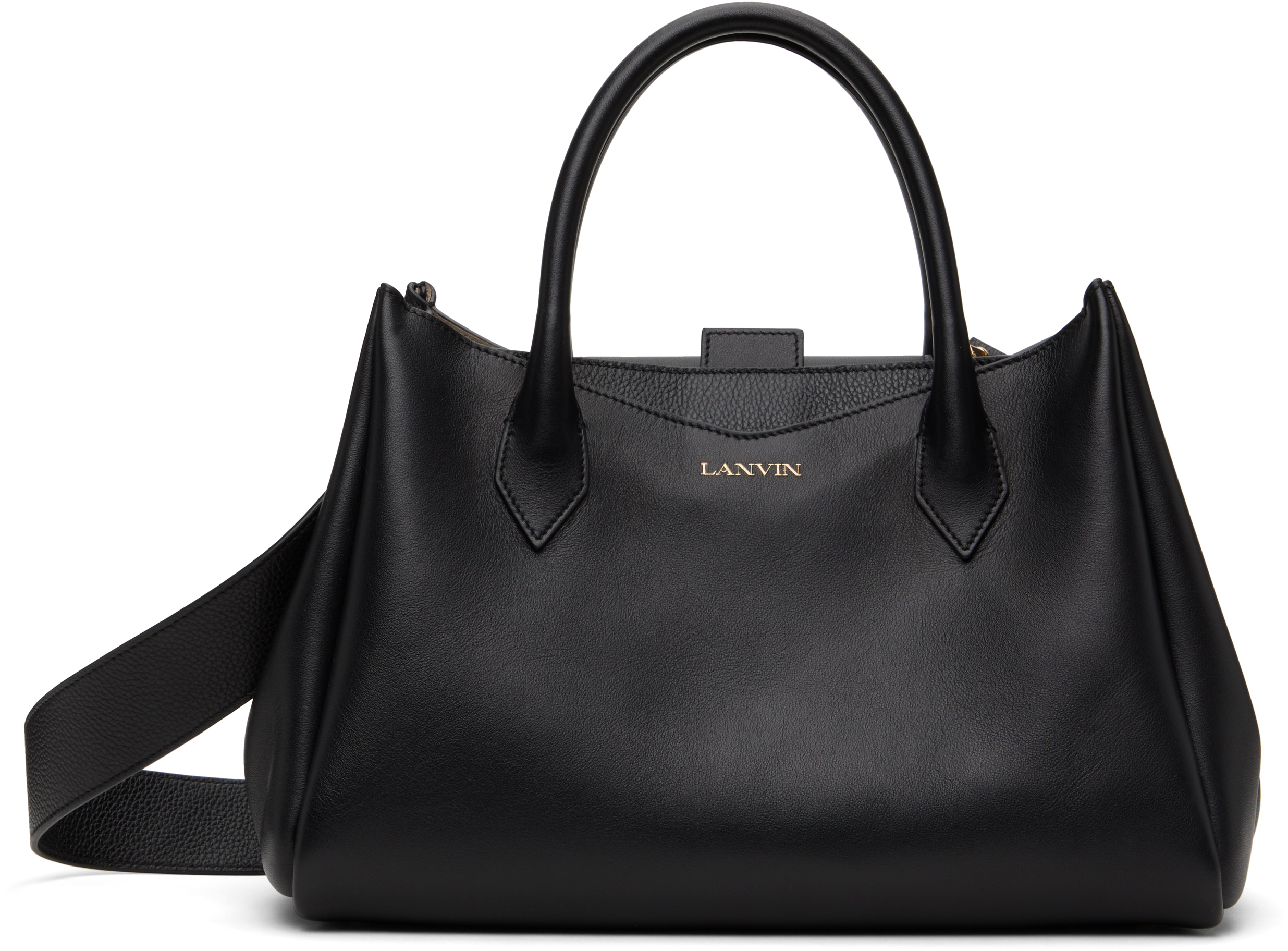 Black L'Octave Leather Day Bag