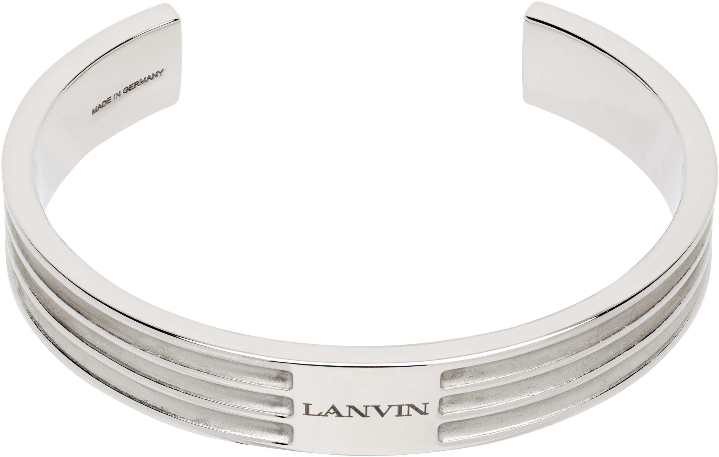 ★残り僅か★Lanvin シルバー Gordon Rigid ブレスレット Lanvinのシルバー Gordon Rigid ブレスレットがセール中