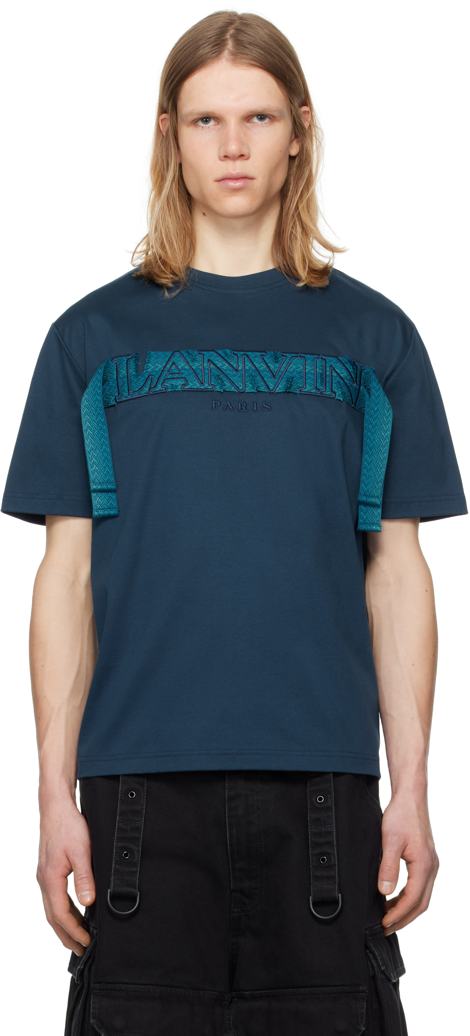 【関税込み】Lanvin グリーン Lanvin デボス Tシャツ Lanvin Men's Size S T-Shirt