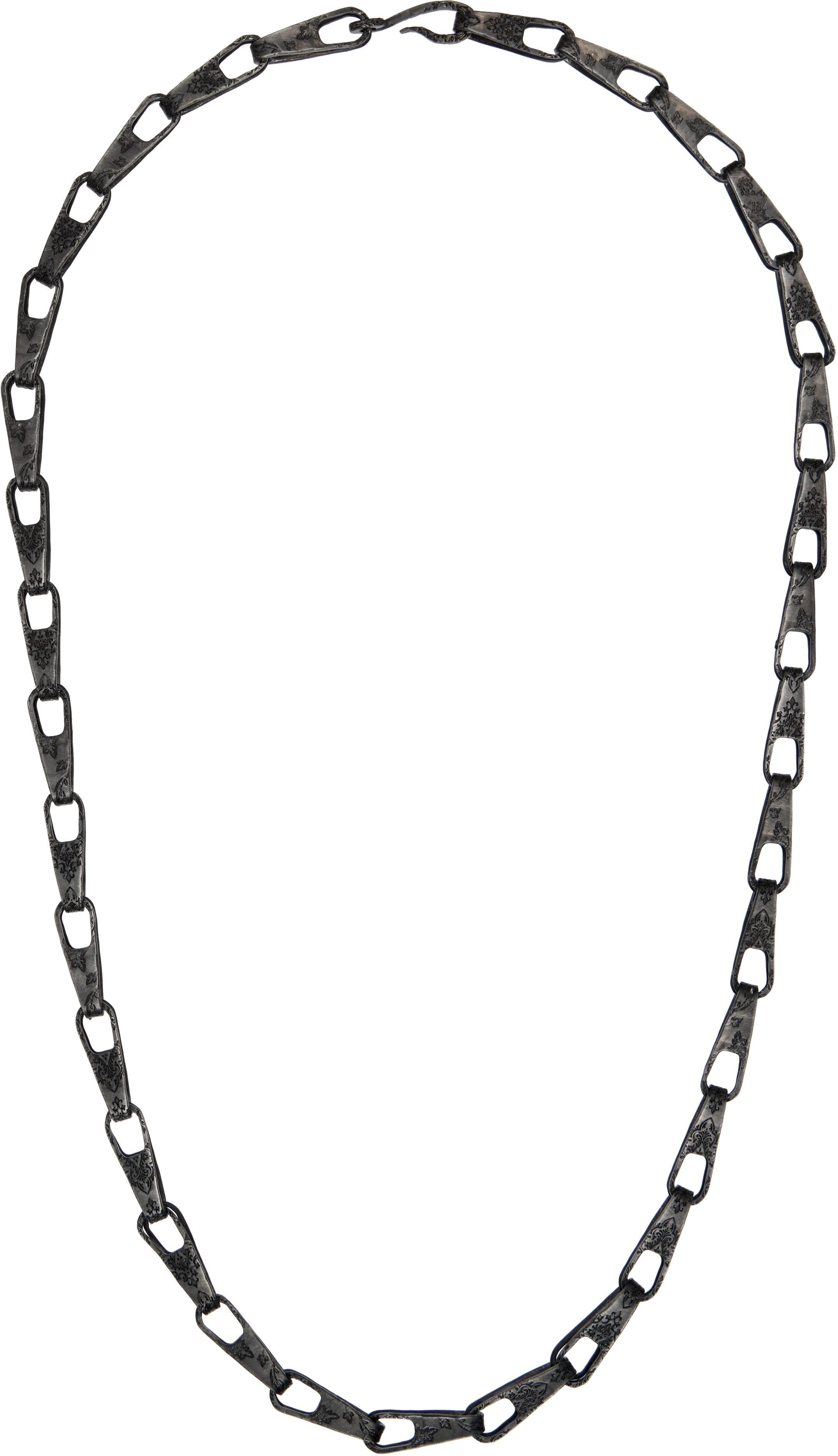 Professor. E Black Laser Necklace