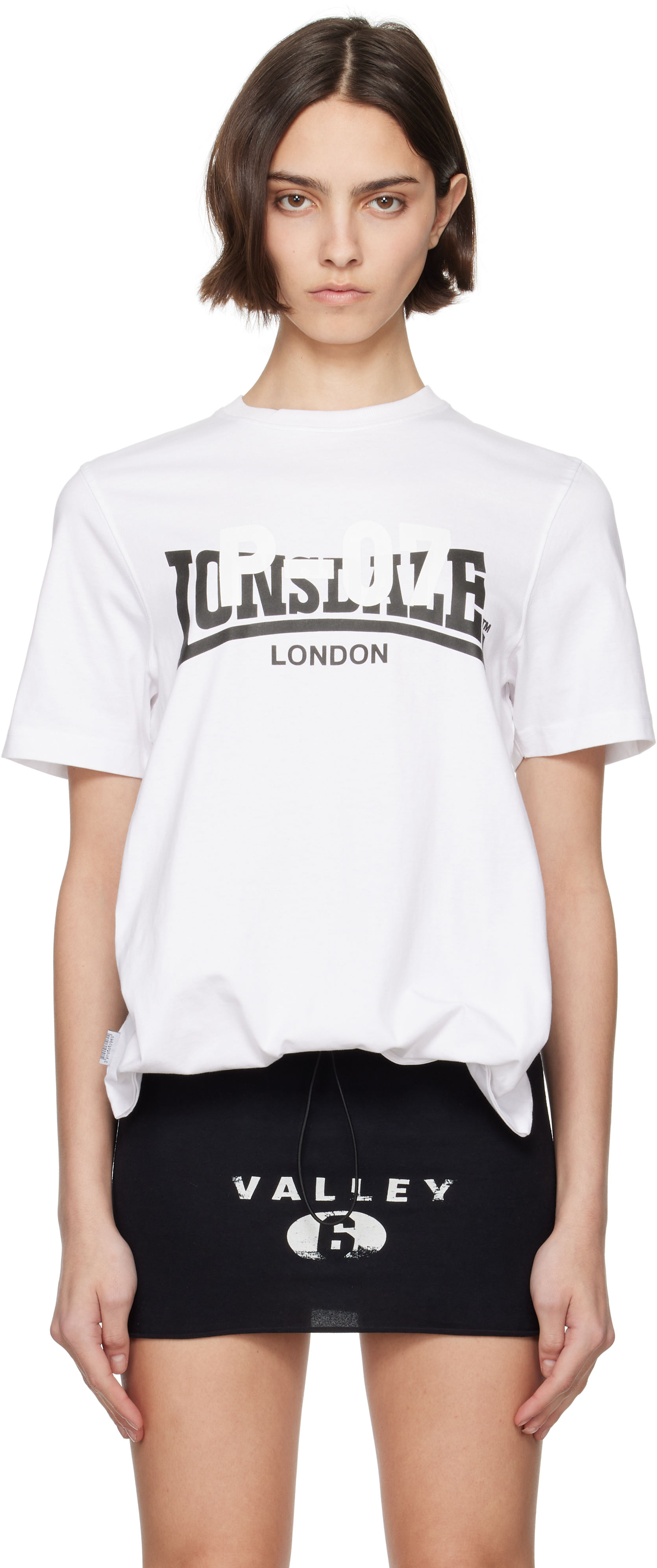White Open Back T-shirt