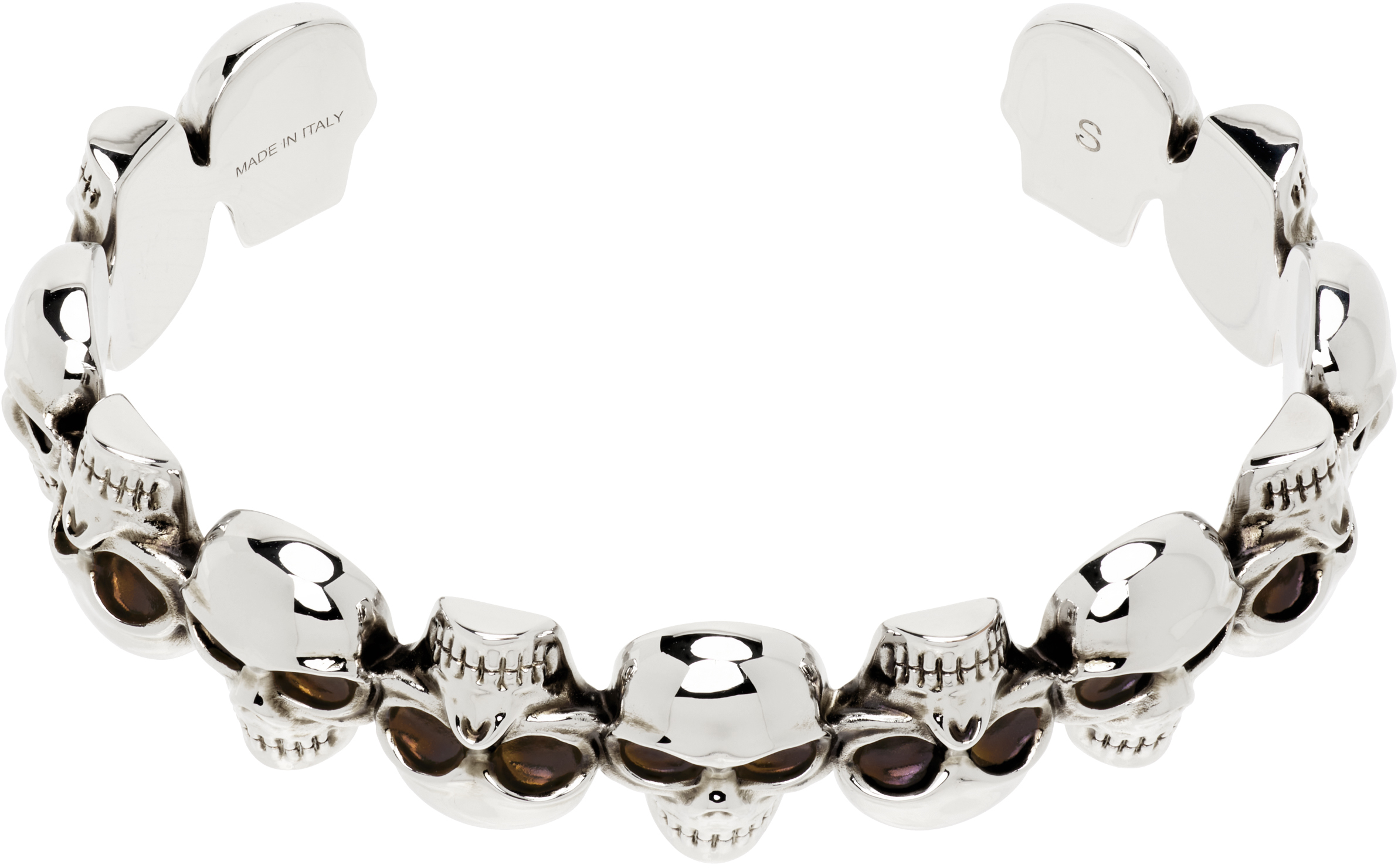 Multi-Skull Cuff Bracelet