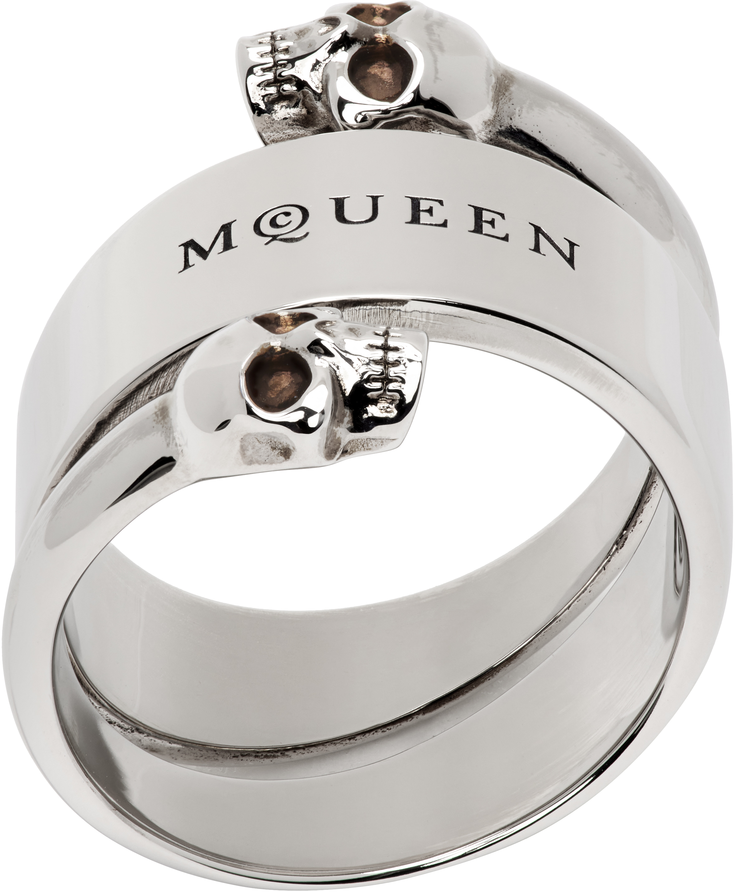 Twin Skull Ring