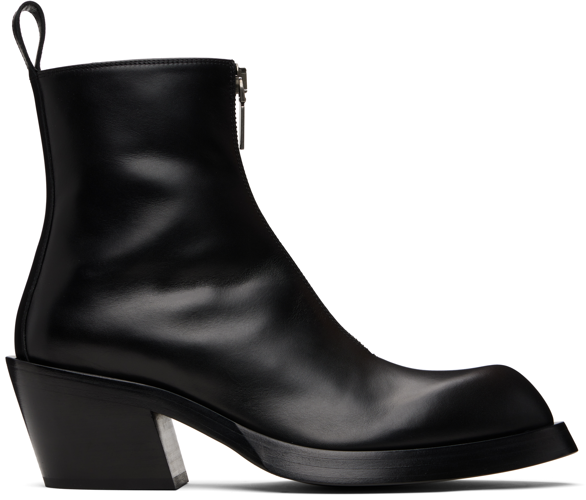 Alexander Mcqueen Black Sparrow Boots In Black