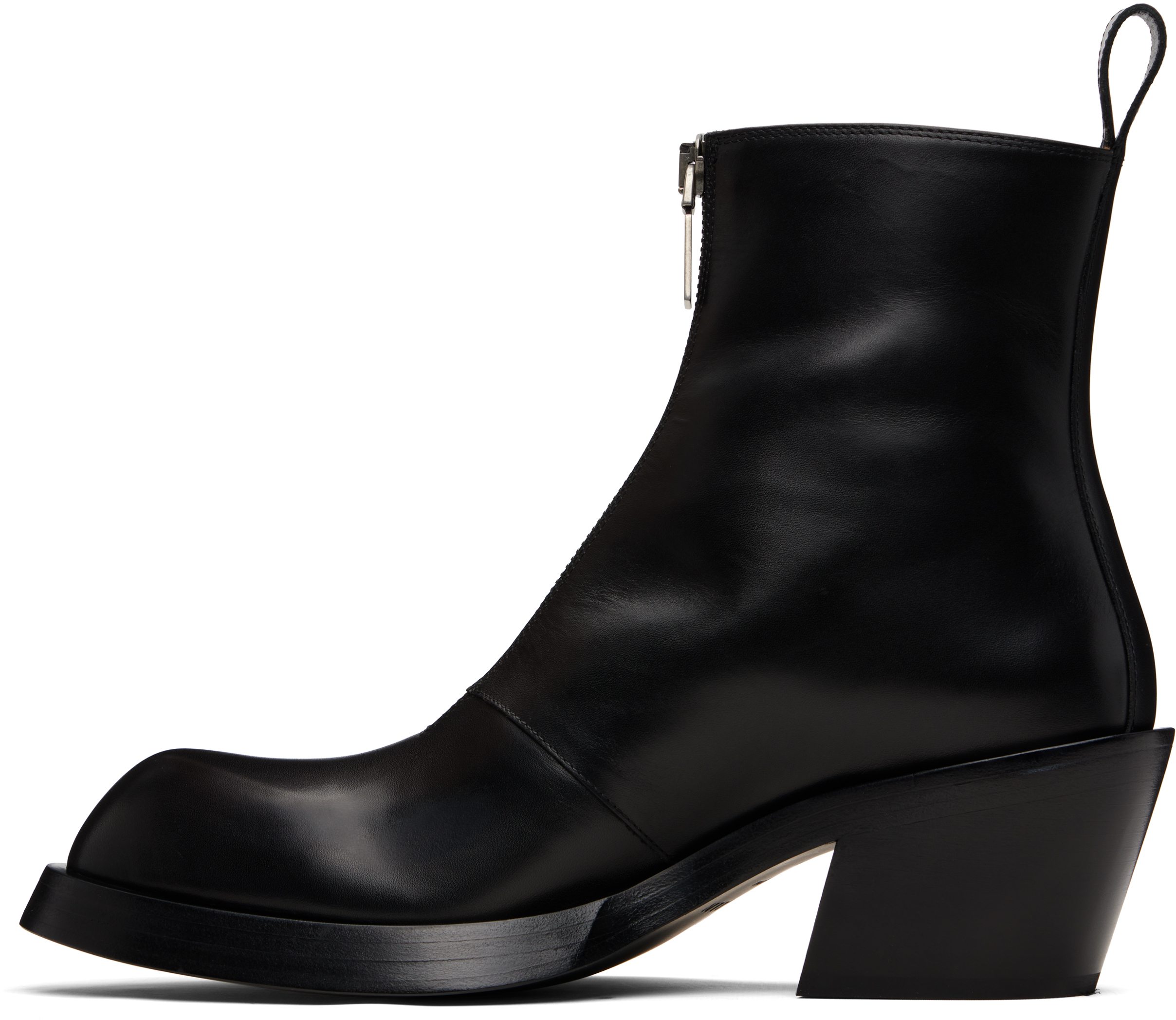 Alexander Mcqueen Black Sparrow Boots In Black
