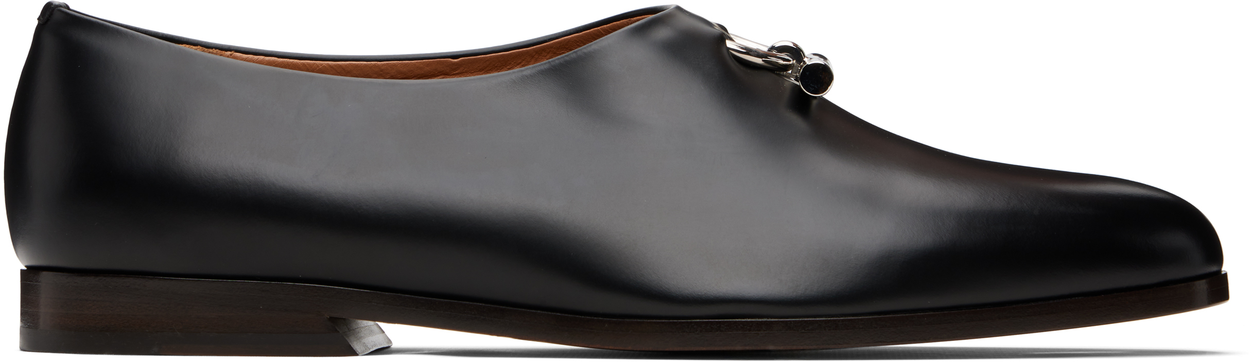 Black T-Bar Loafers