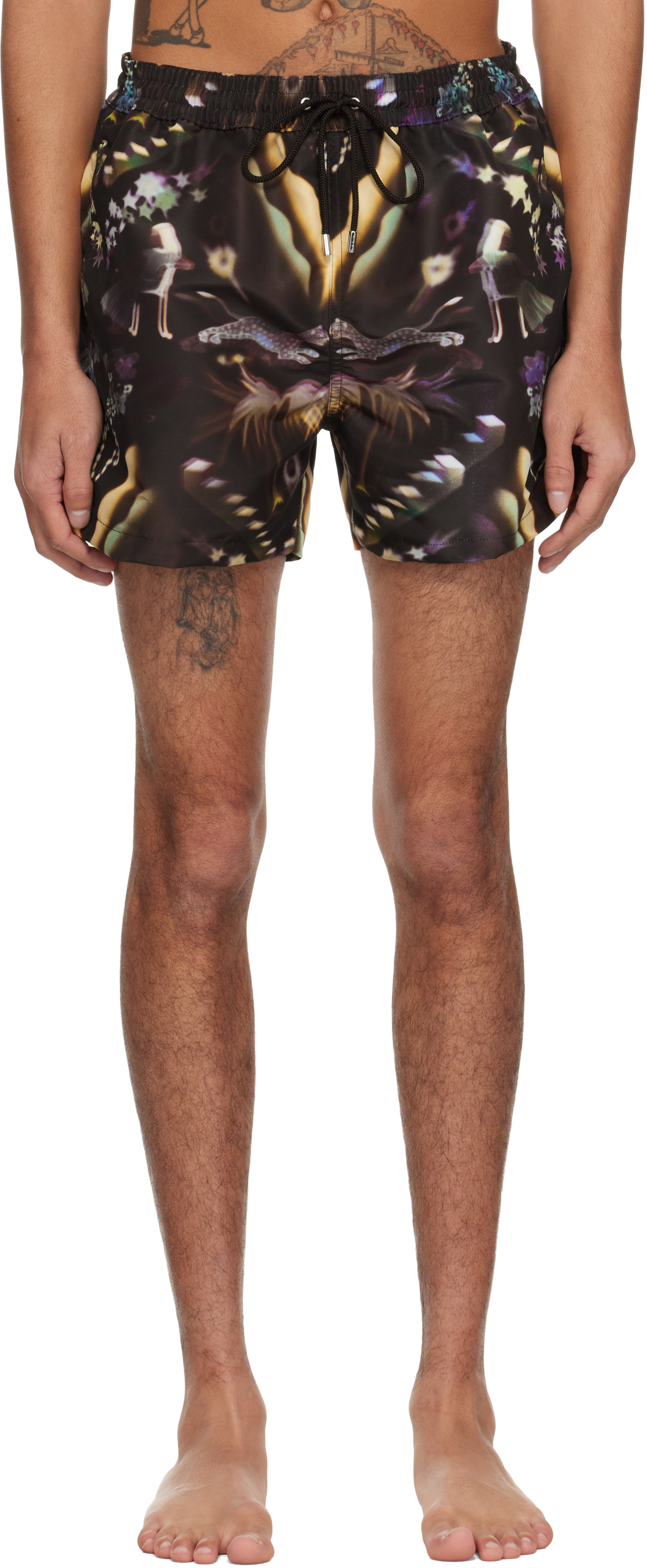 Brown Lumiere Swim Shorts