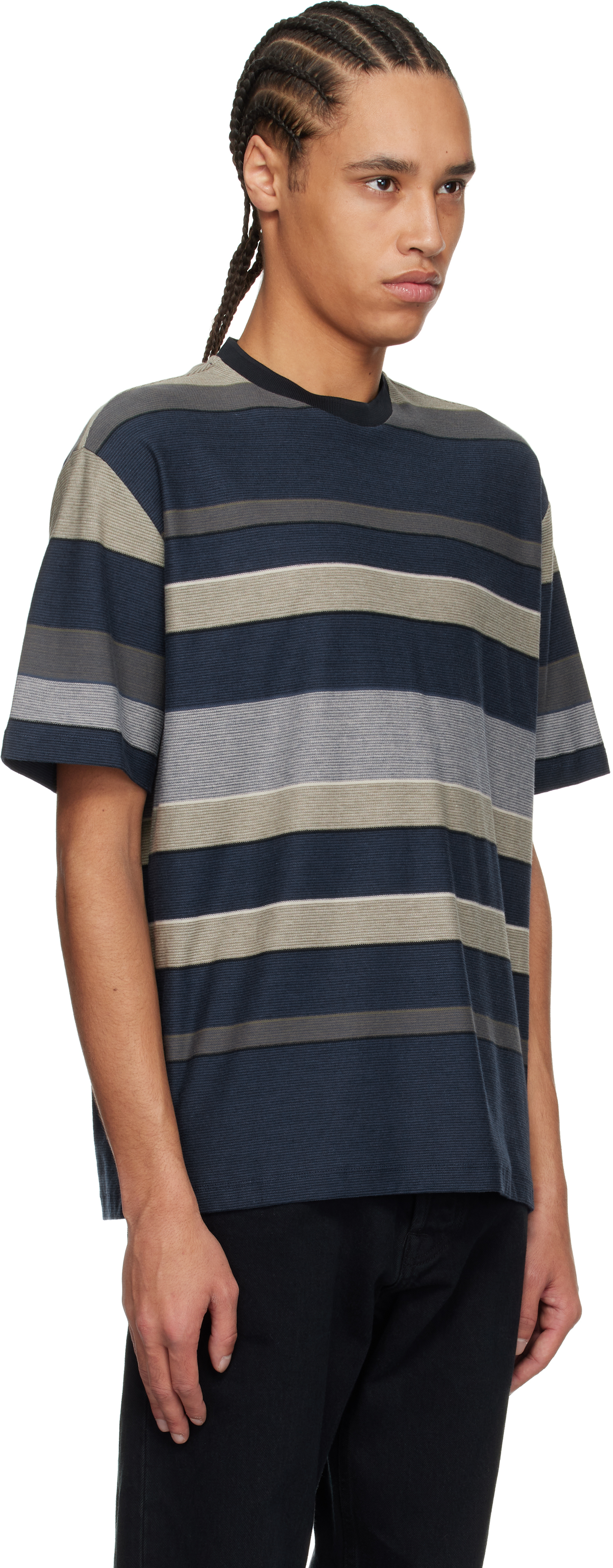 PAUL SMITH MULTICOLOR STRIPED T-SHIRT