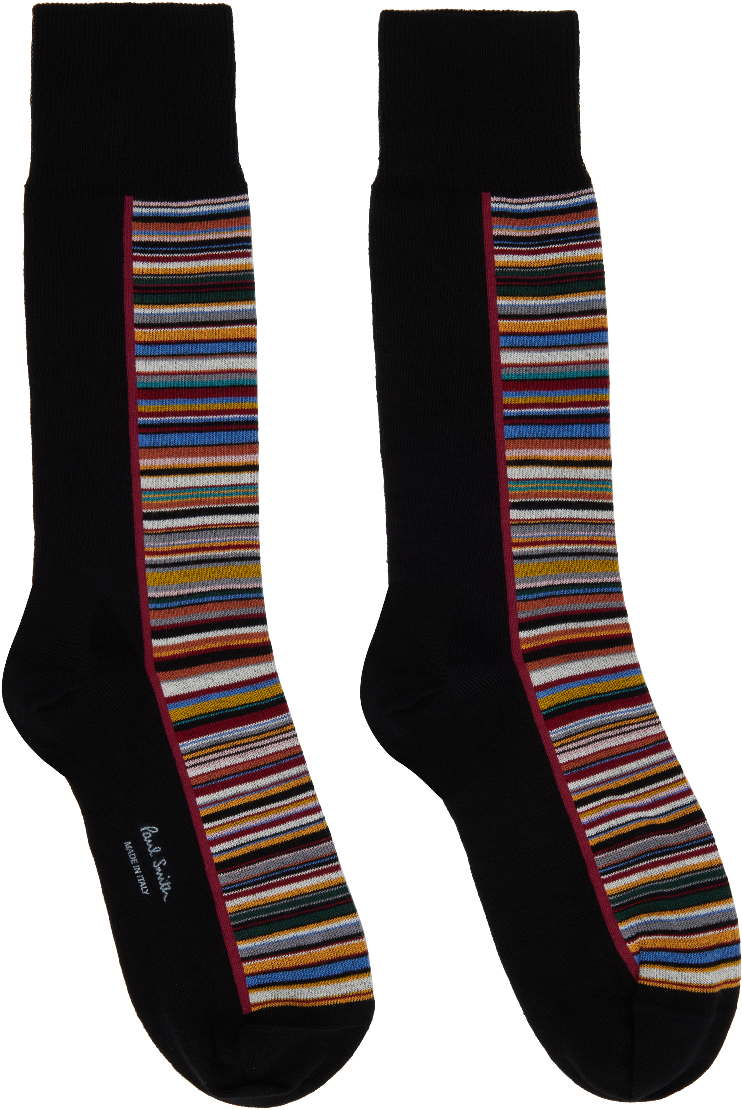 Shop Paul Smith Three-pack Multicolor Cotton Socks In 1a White