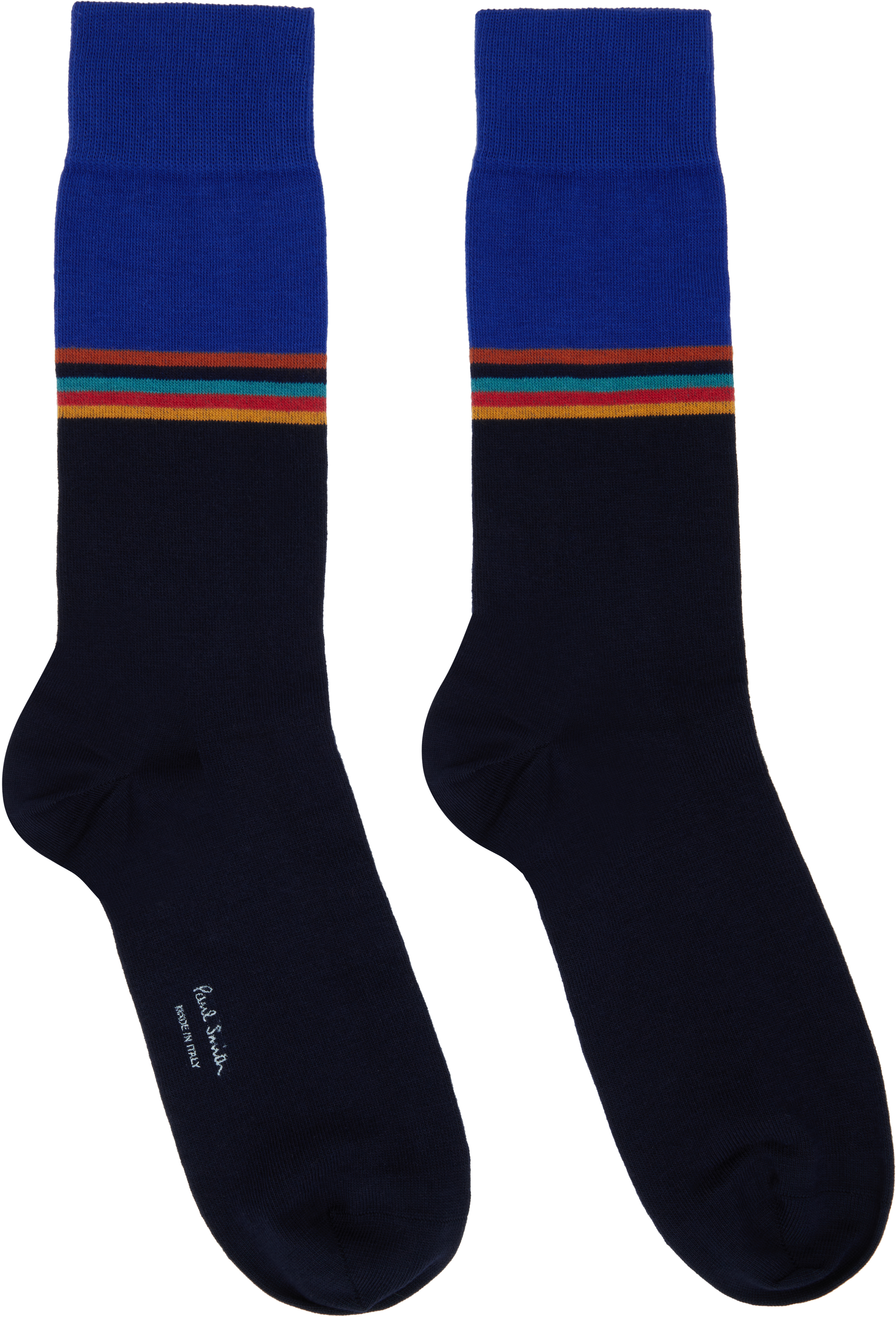PAUL SMITH THREE-PACK MULTICOLOR JARED ARTIST SOCKS