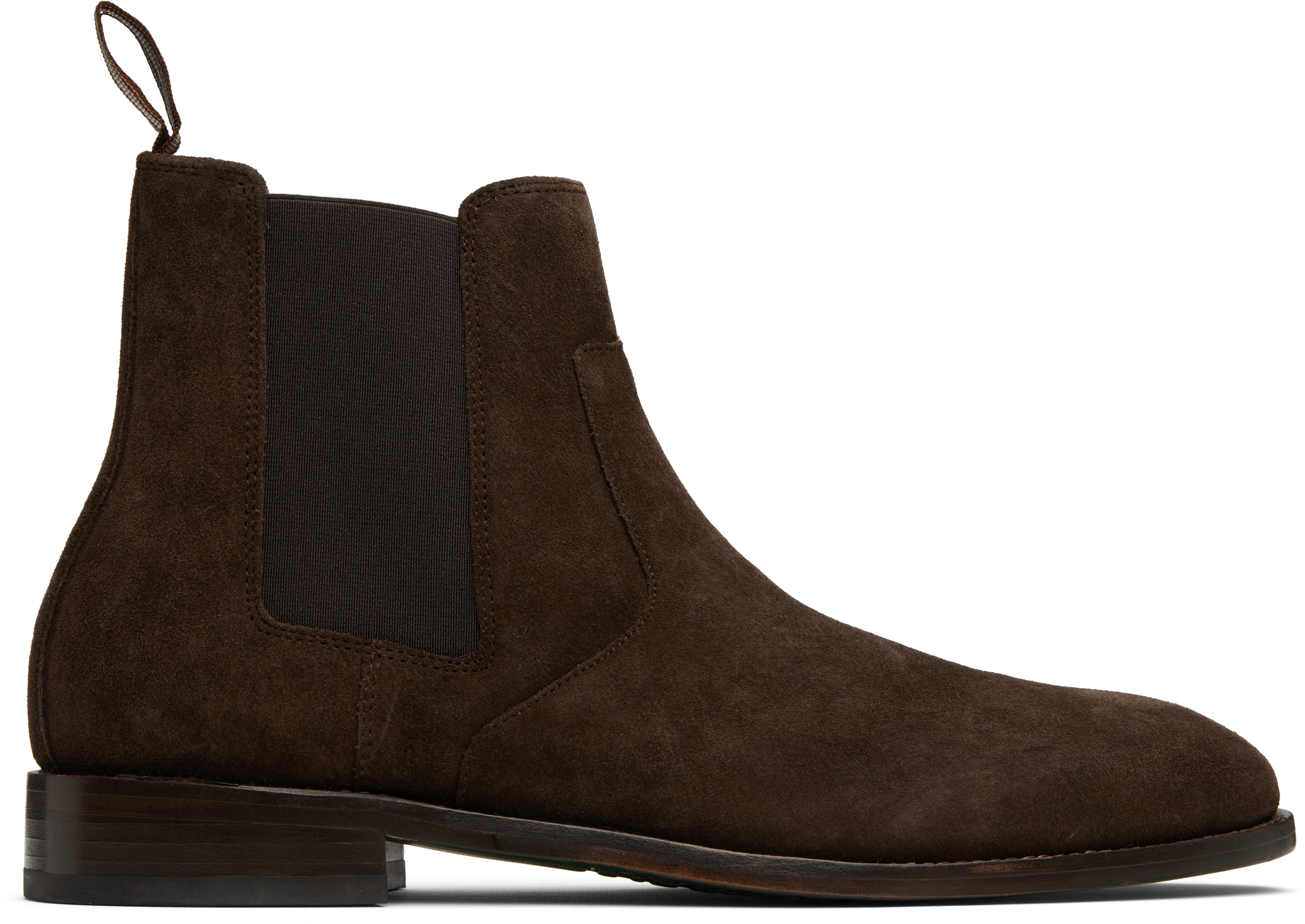Brown Suede Lawson Chelsea Boots
