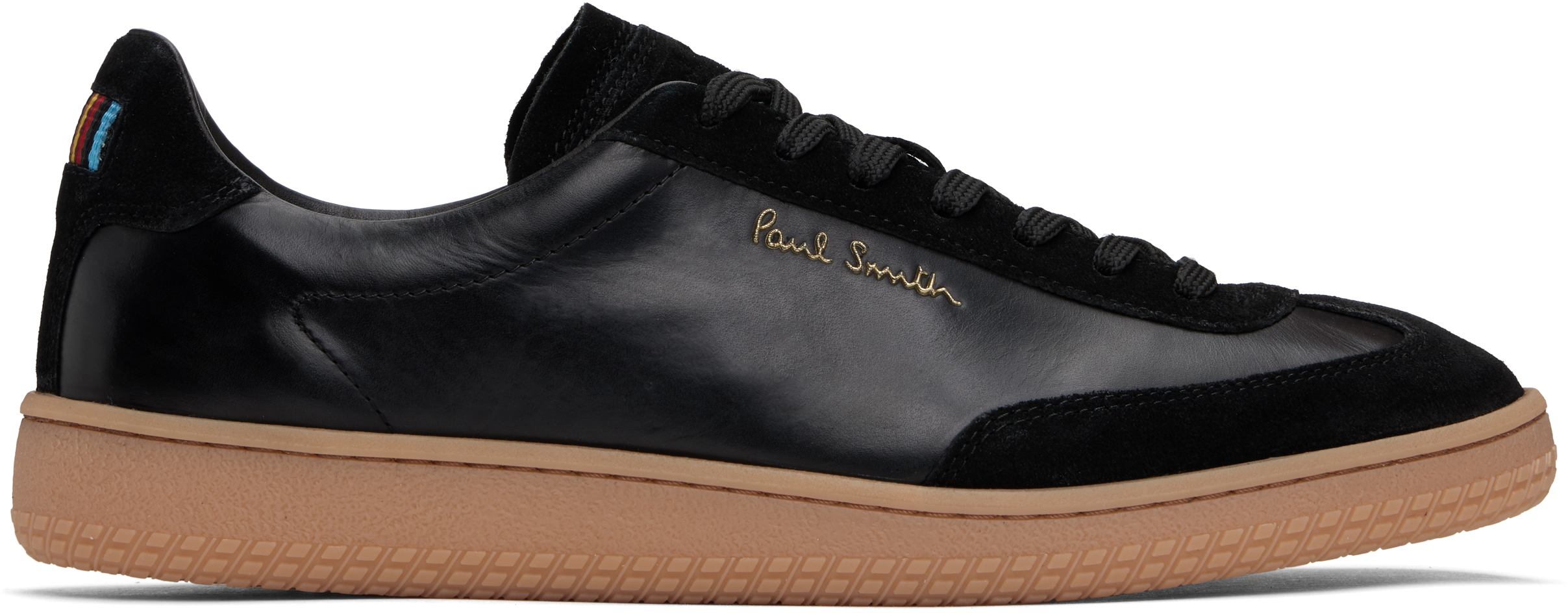 【関税込み】Paul Smith ブラック Como レザースニーカー Paul Smithのブラック Como レザースニーカーがセール中